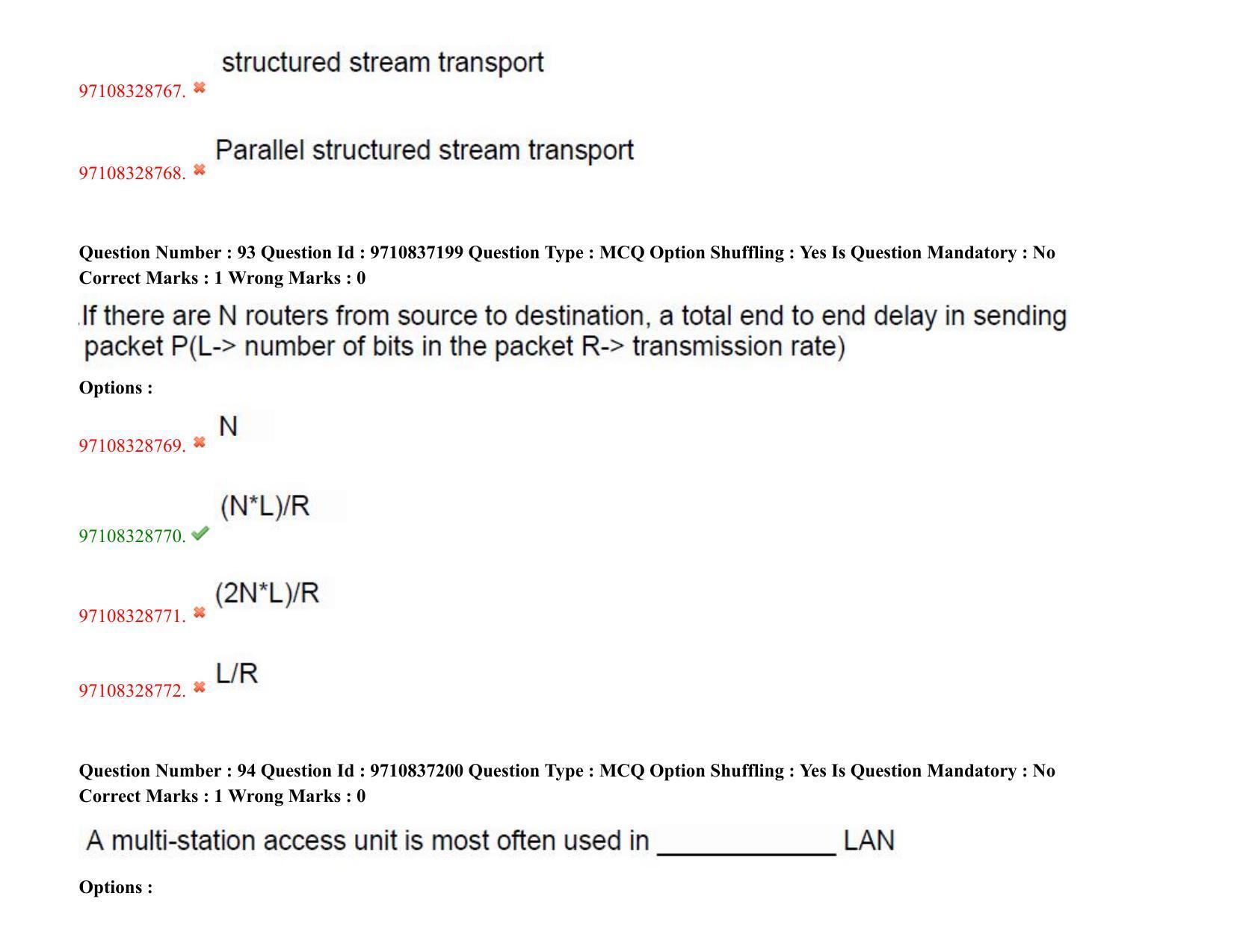 TS CPGET 2020 M.Sc. Computer Science (Shift 2) Question Paper with Answer Key - Page 62