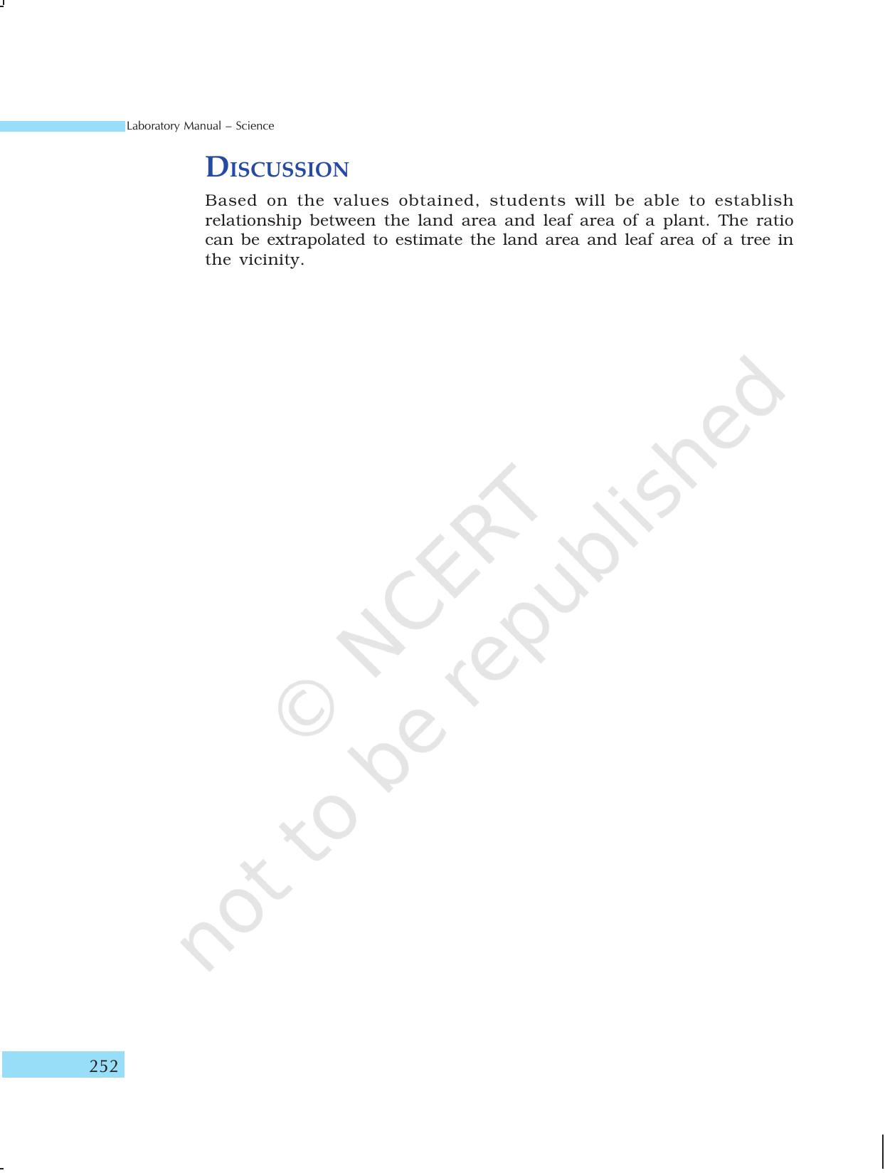 NCERT Laboratory Manuals for Class X Science - Project Work - Page 12