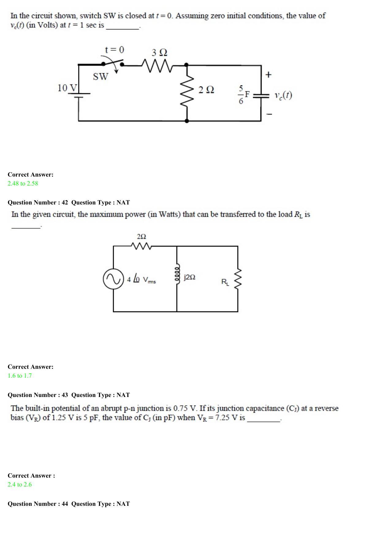 GATE 2015 Electronics and Communication Engineering (EC) Question Paper with Answer Key - Page 16