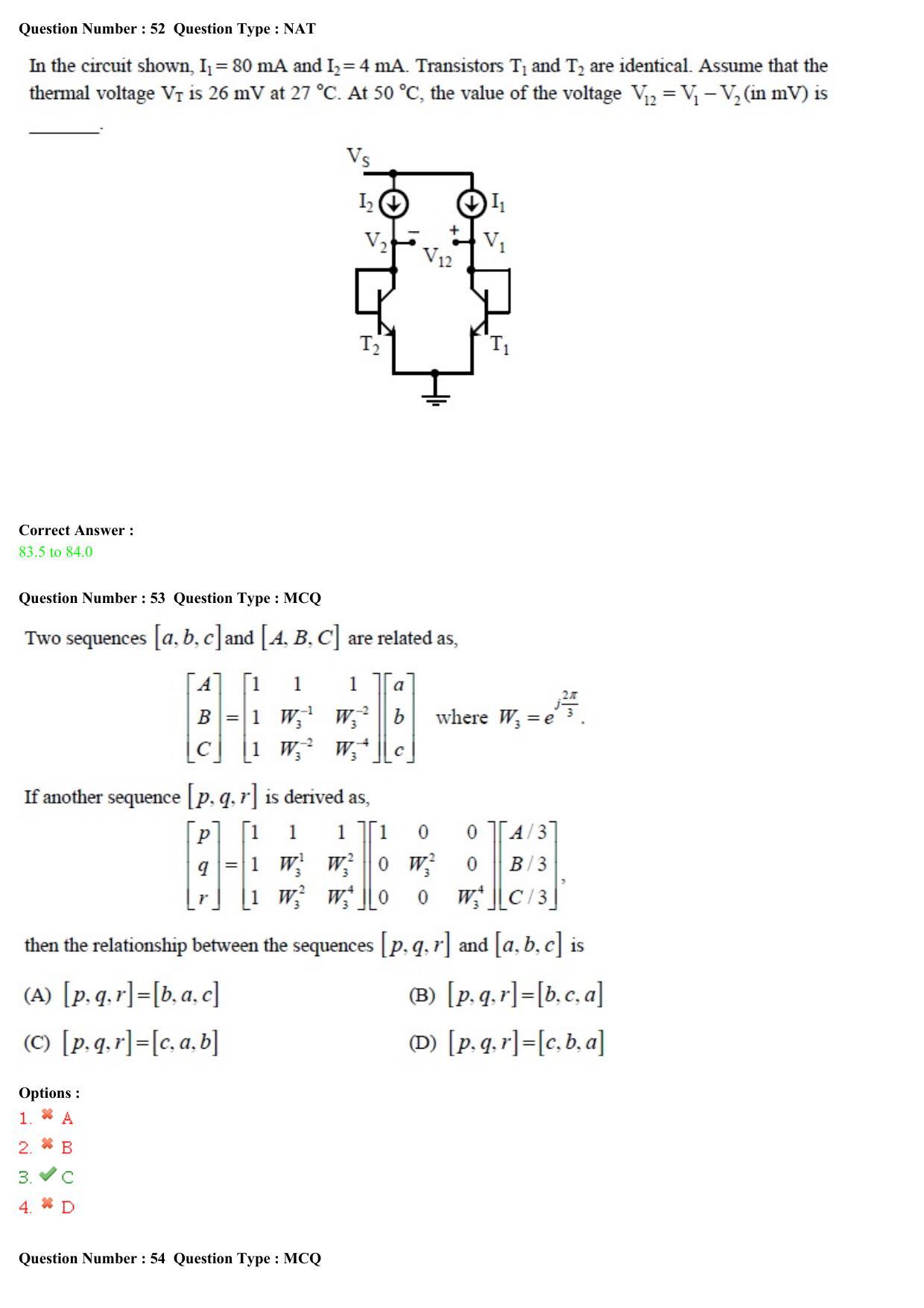 GATE 2015 Electronics and Communication Engineering (EC) Question Paper with Answer Key - Page 20
