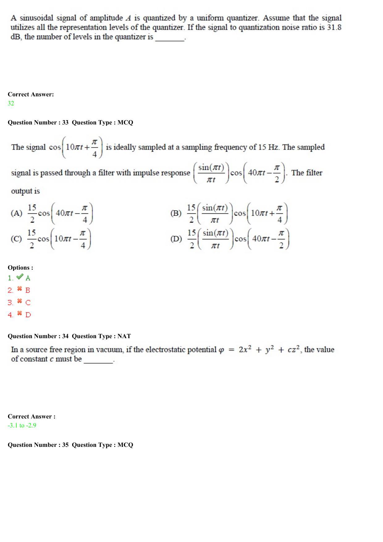 GATE 2015 Electronics and Communication Engineering (EC) Question Paper with Answer Key - Page 39