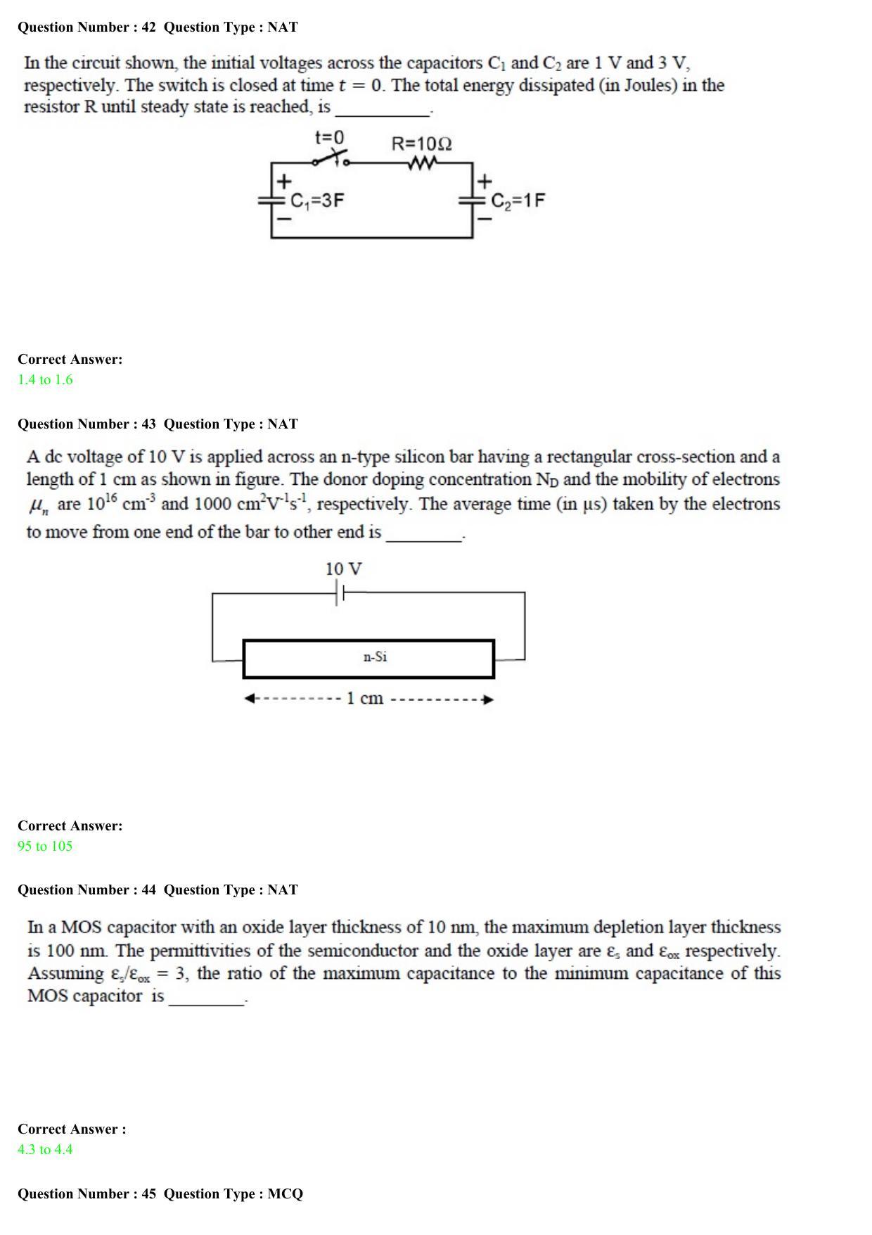 GATE 2015 Electronics and Communication Engineering (EC) Question Paper with Answer Key - Page 42