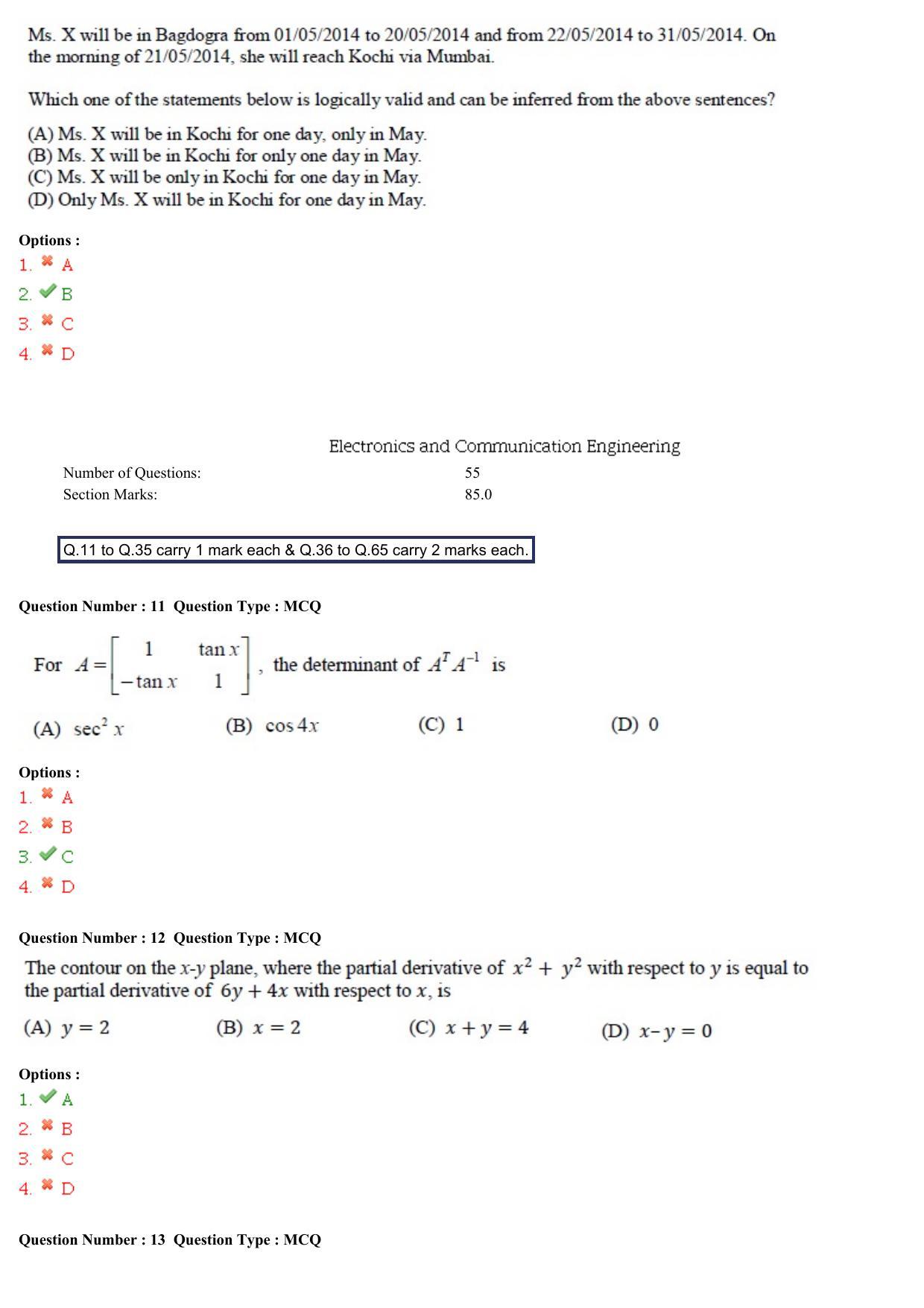 GATE 2015 Electronics and Communication Engineering (EC) Question Paper with Answer Key - Page 57