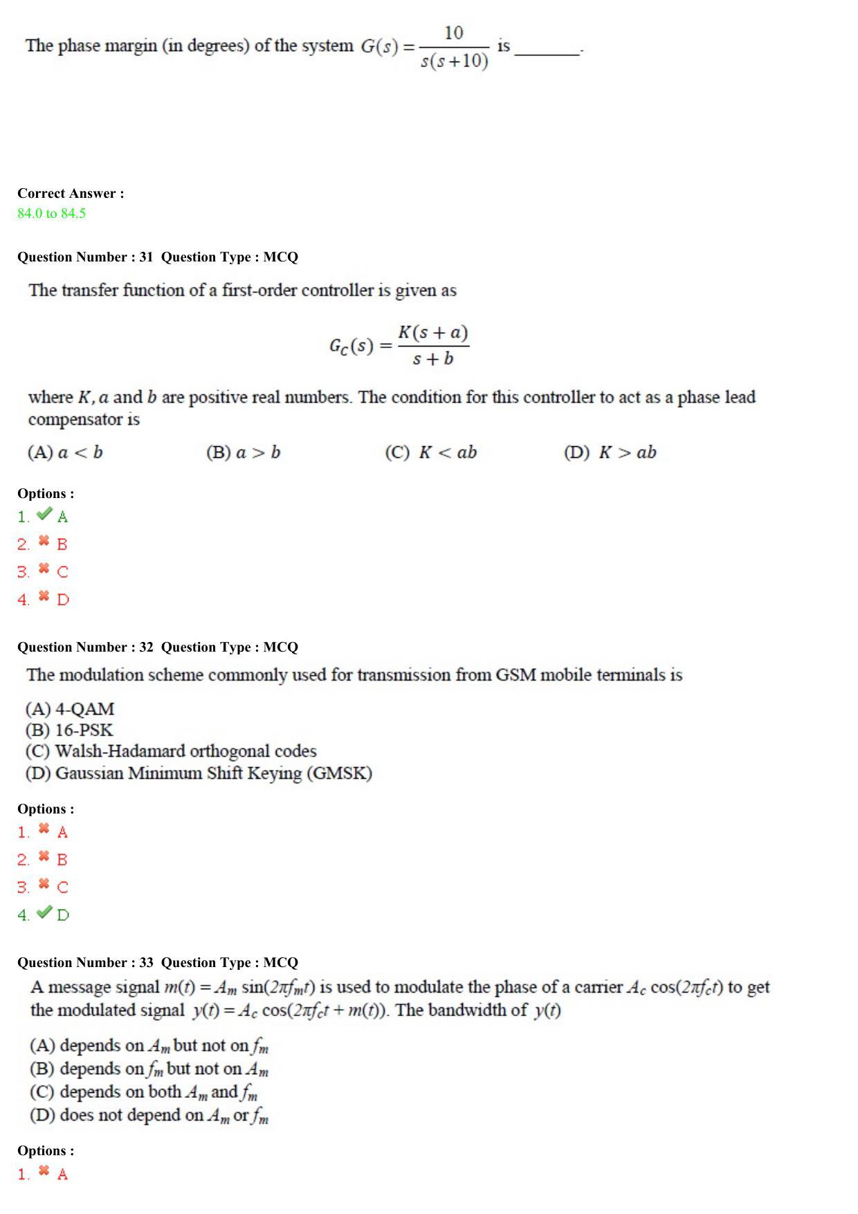 GATE 2015 Electronics and Communication Engineering (EC) Question Paper with Answer Key - Page 64