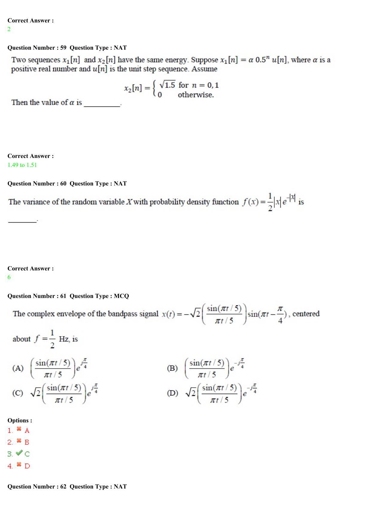 GATE 2015 Electronics and Communication Engineering (EC) Question Paper with Answer Key - Page 75