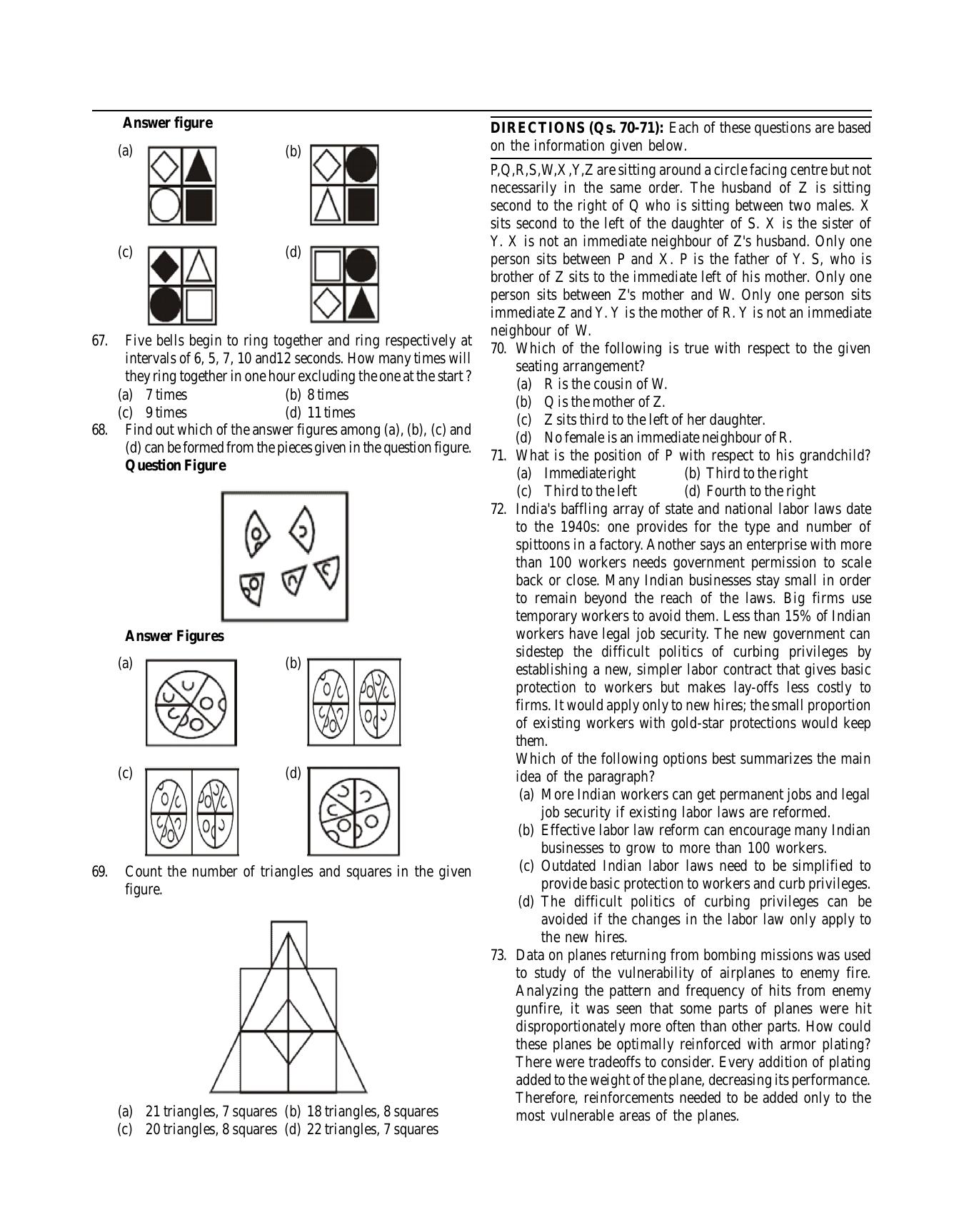 SNAP 2016 Question Paper with Solution - Page 5