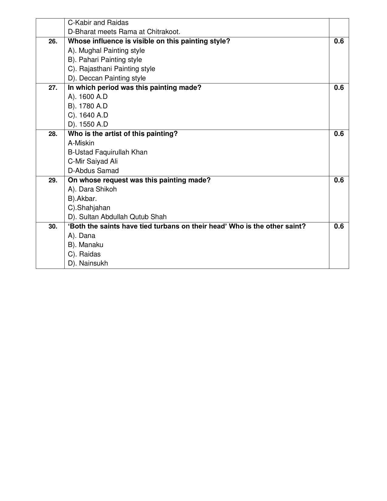 CBSE Class 12th Graphic Sample Question Paper 2021-22 - Page 4