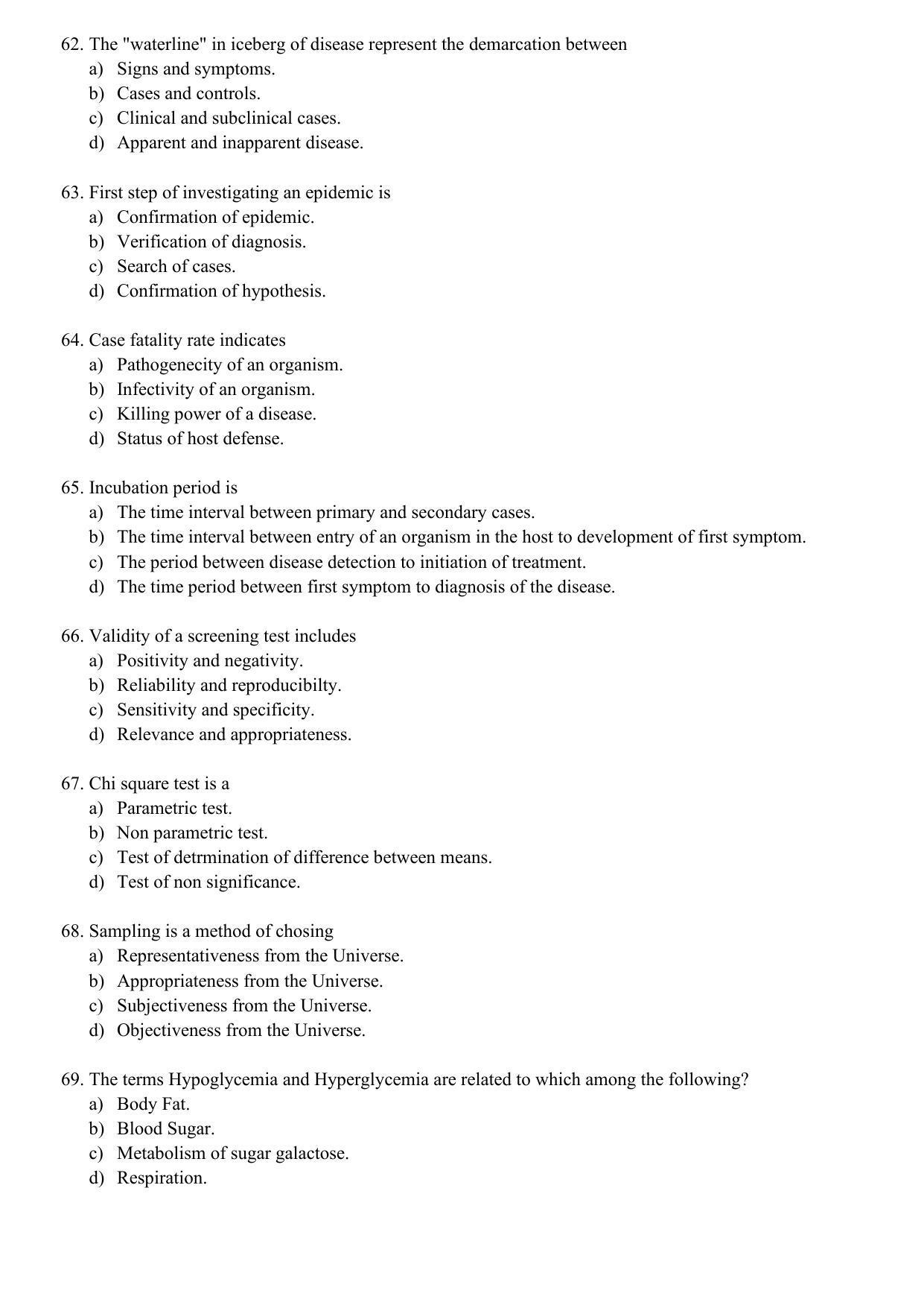 WBJEEB JEMAS (PG) 2021 MHA Question Paper - Page 10