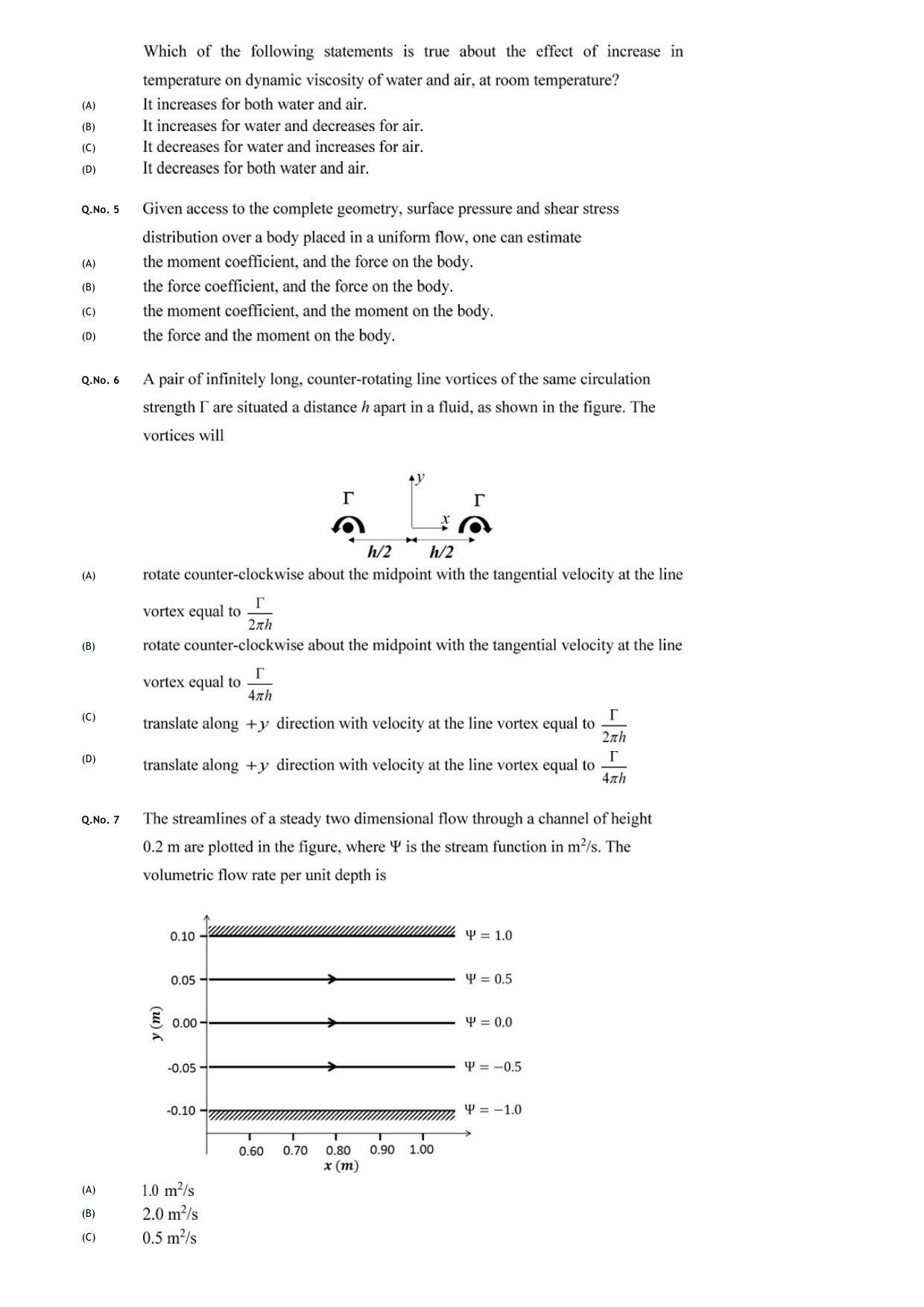 GATE 2020 Aerospace Engineering (AE) Question Paper - Page 4