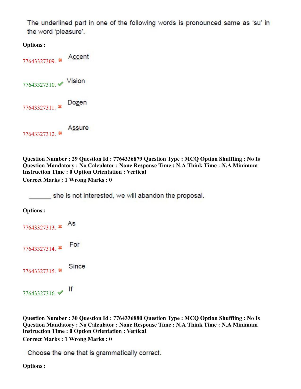 TS DEECET 2022 English Medium with Telugu 23rd July 2022 Shift 2 Question Paper - Page 17