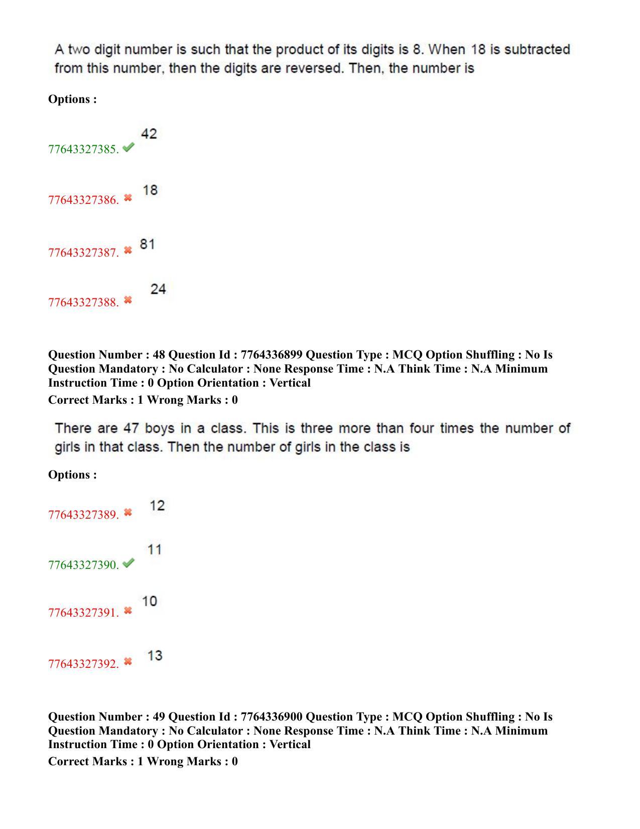 TS DEECET 2022 English Medium with Telugu 23rd July 2022 Shift 2 Question Paper - Page 27