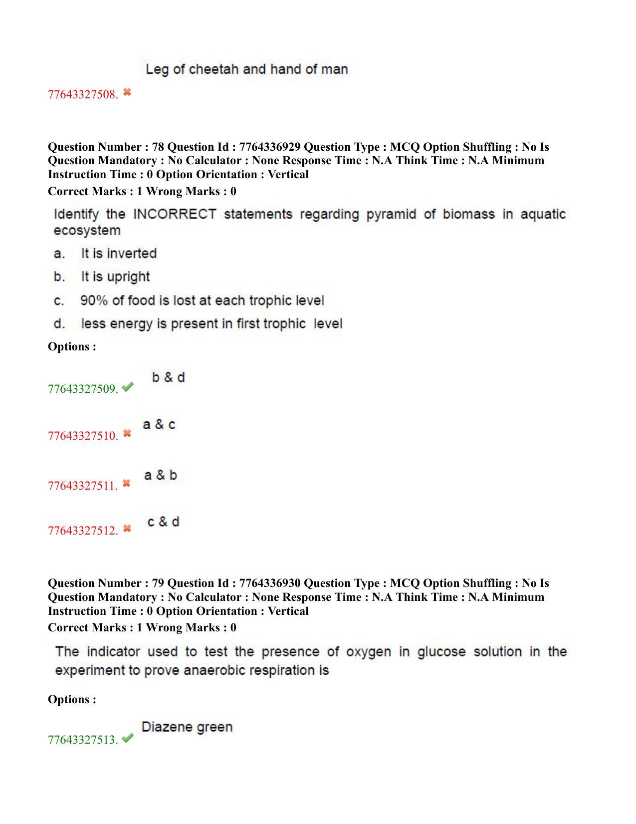 TS DEECET 2022 English Medium with Telugu 23rd July 2022 Shift 2 Question Paper - Page 43