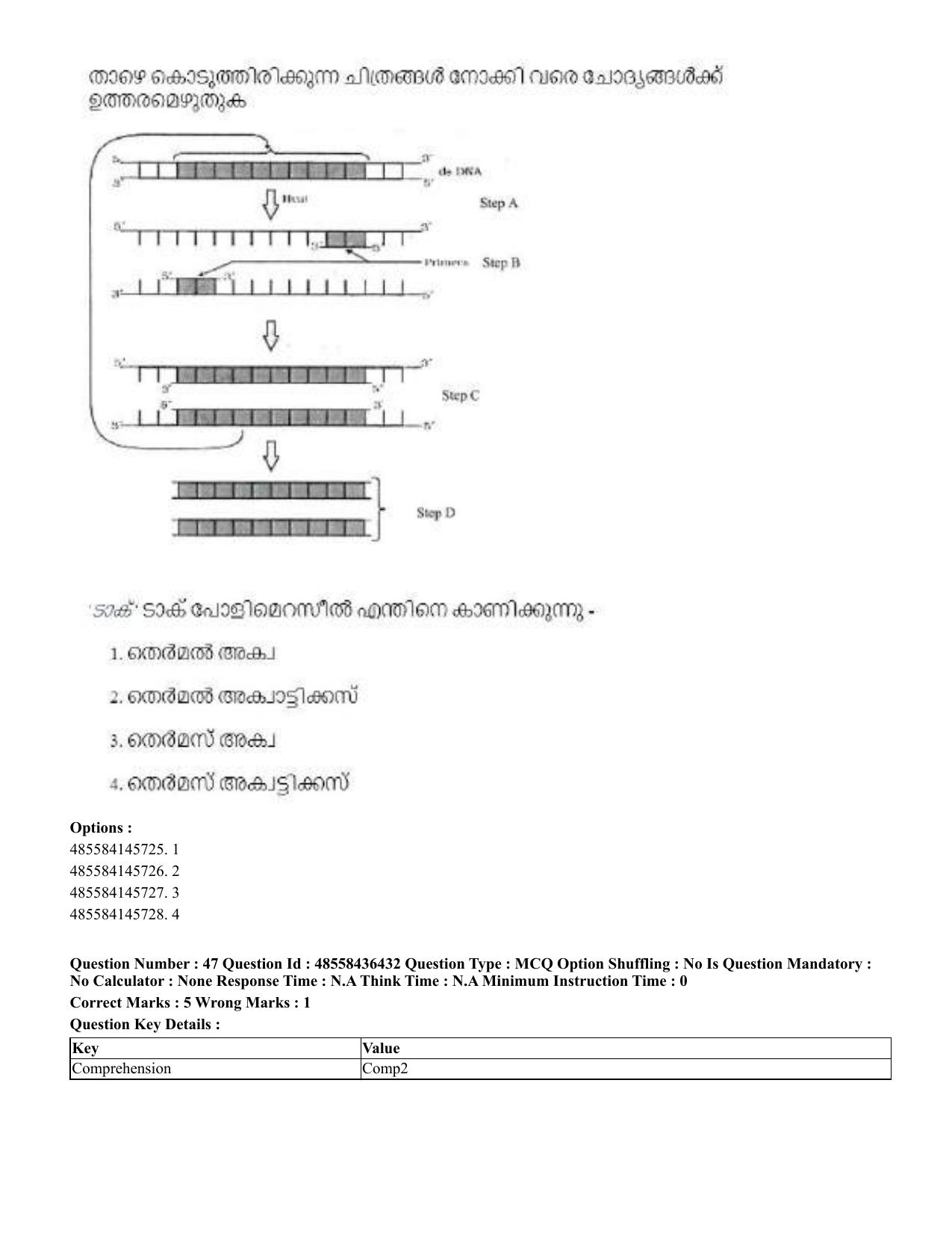 CUET 2023 International Shift 3 Question Papers - 22 June 2023 - Page 366