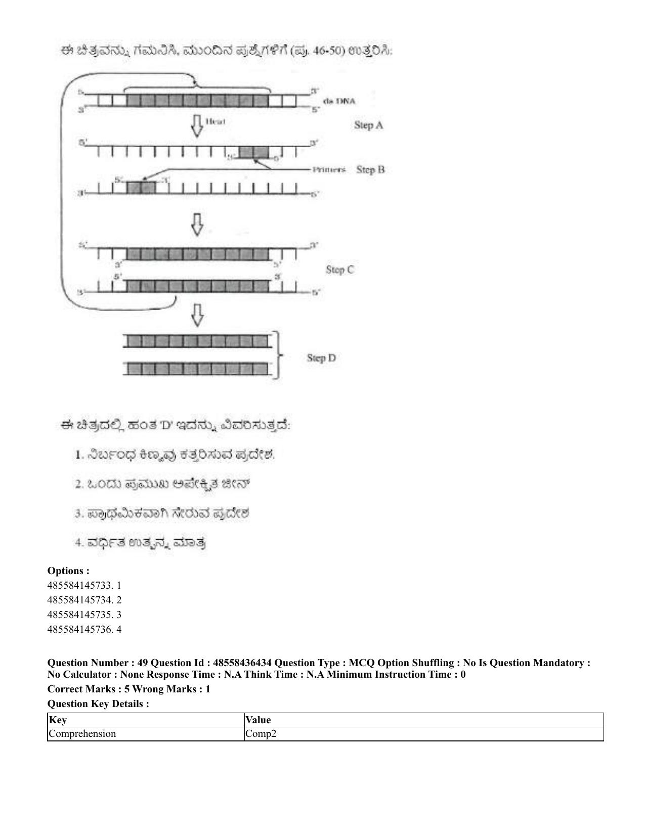 CUET 2023 International Shift 3 Question Papers - 22 June 2023 - Page 391