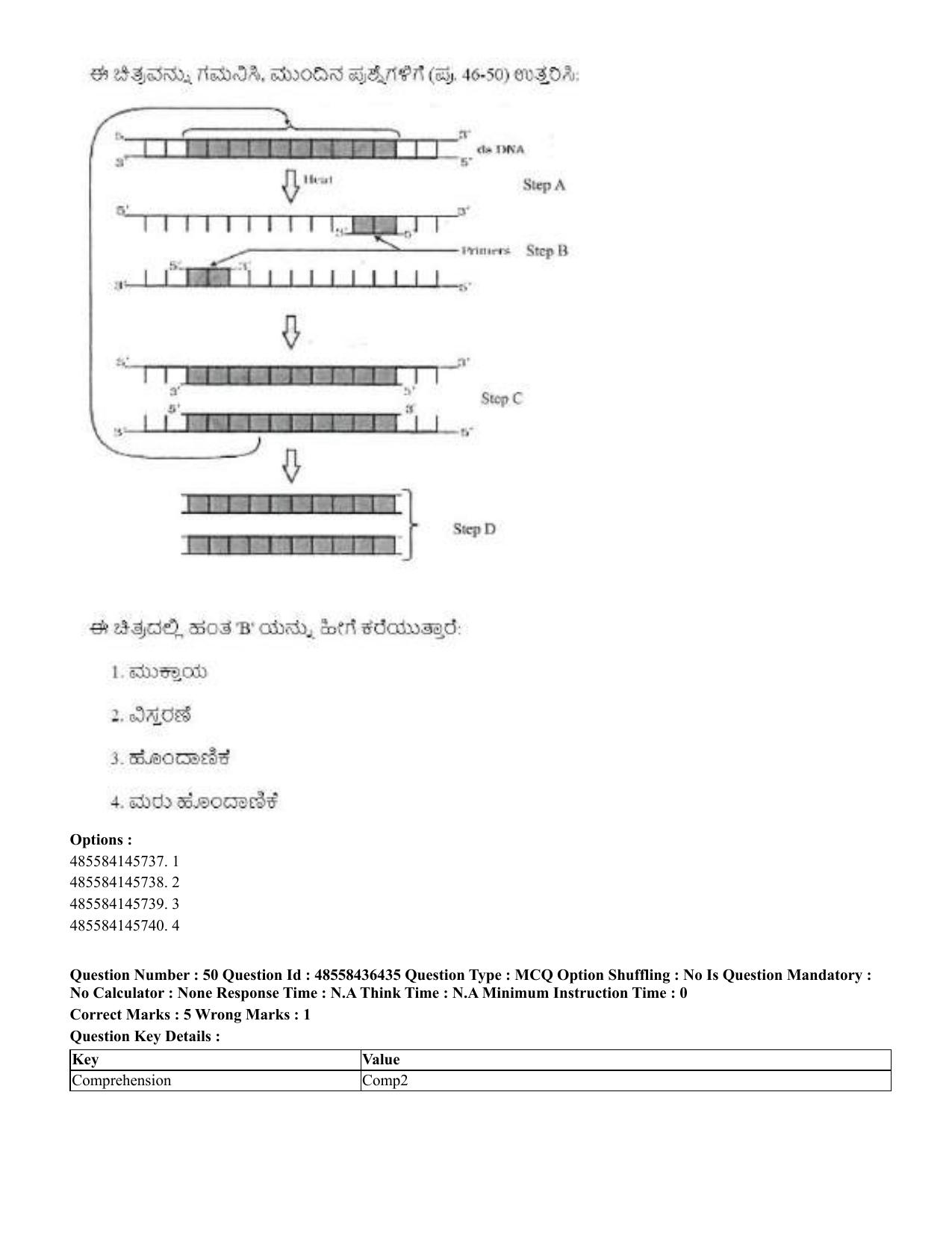 CUET 2023 International Shift 3 Question Papers - 22 June 2023 - Page 404