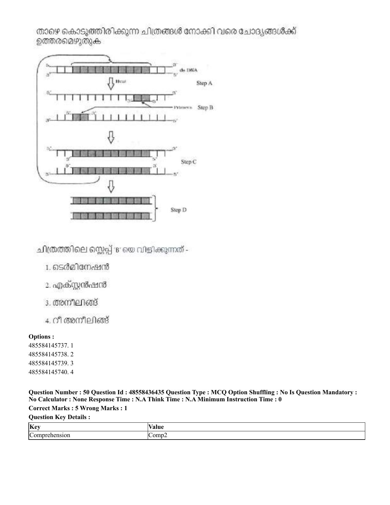 CUET 2023 International Shift 3 Question Papers - 22 June 2023 - Page 405