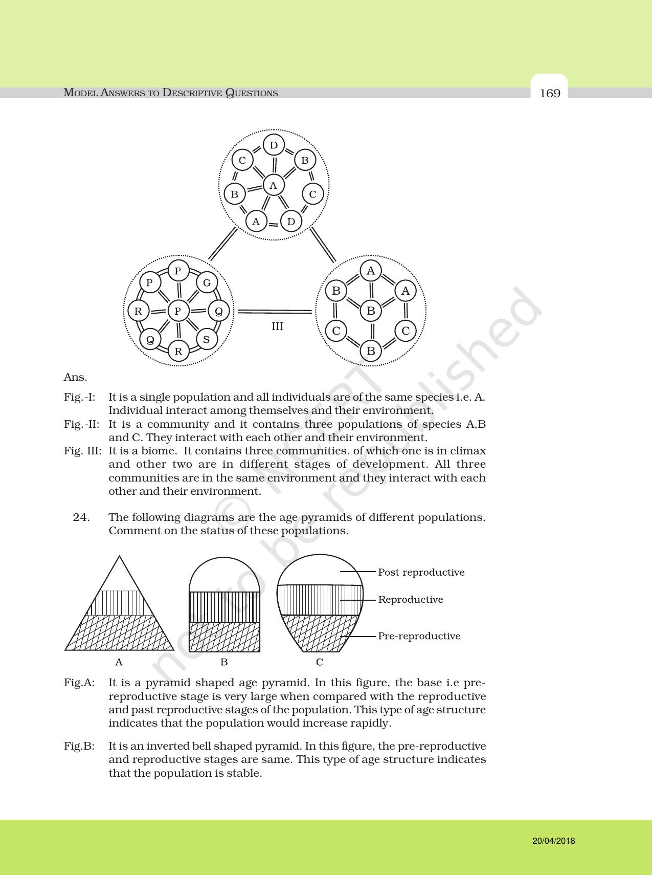 NCERT Exemplar Class 12: Biology - Answers to Descriptive Questions - Page 45