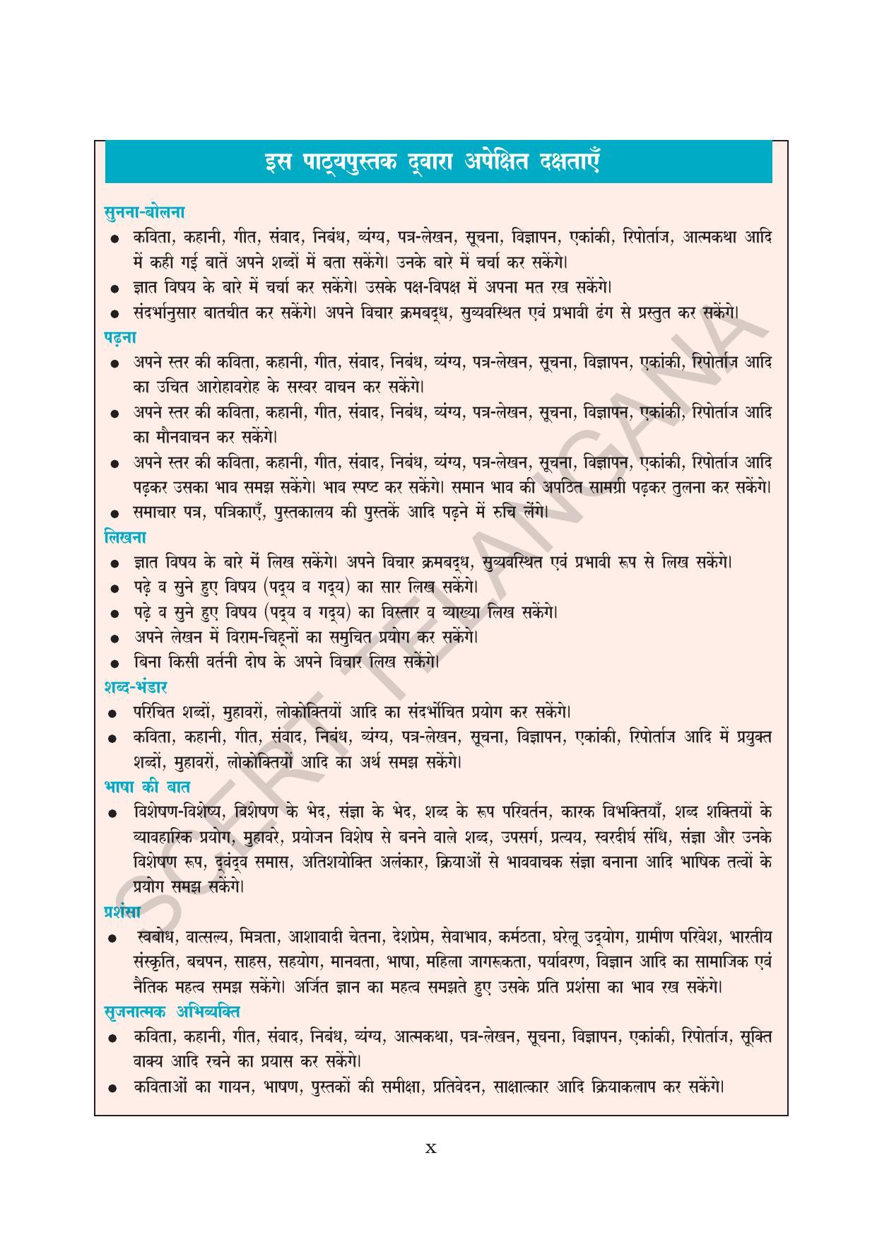 TS SCERT Class 8 First Language (Hindi Medium) Text Book - Page 12