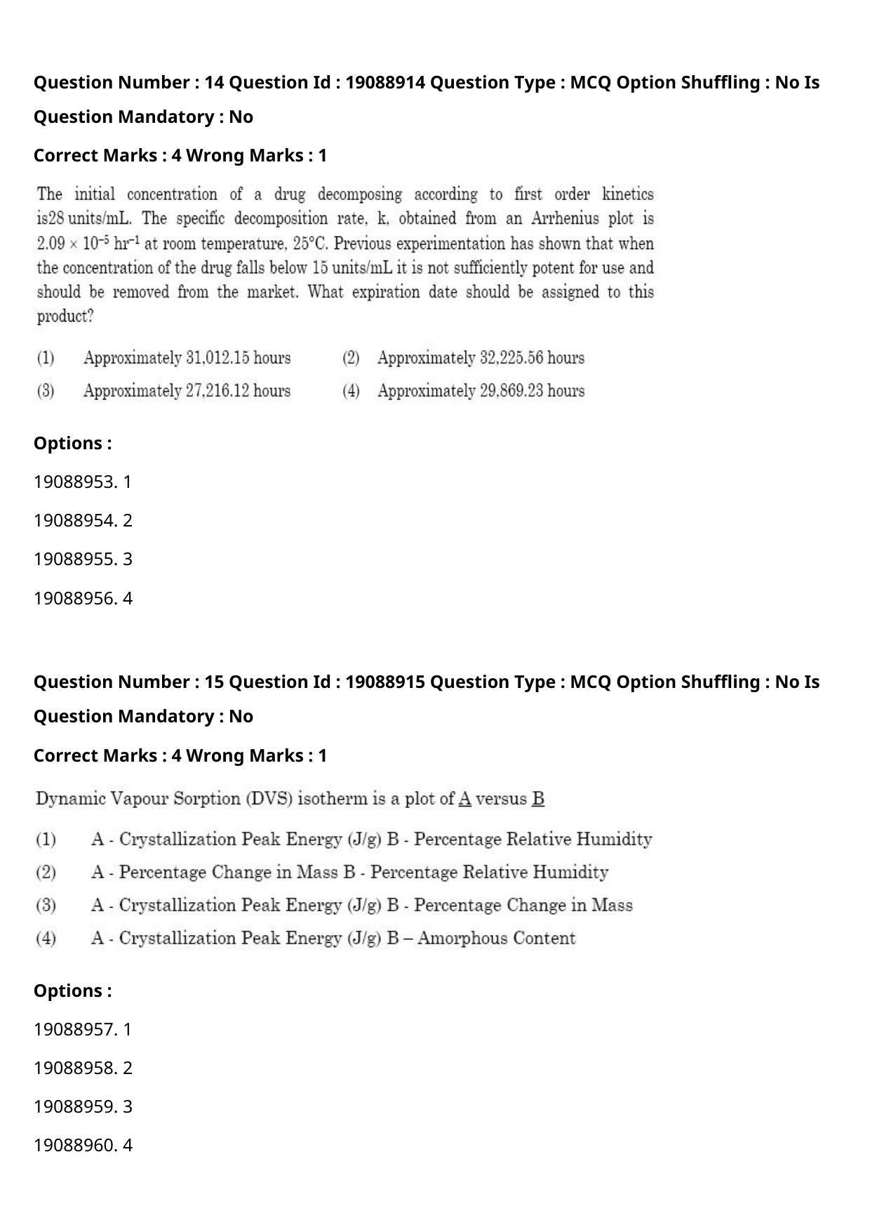 GPAT 2021 27th Feb 2021 Shift 2 Set 1 Question Papers - Page 9