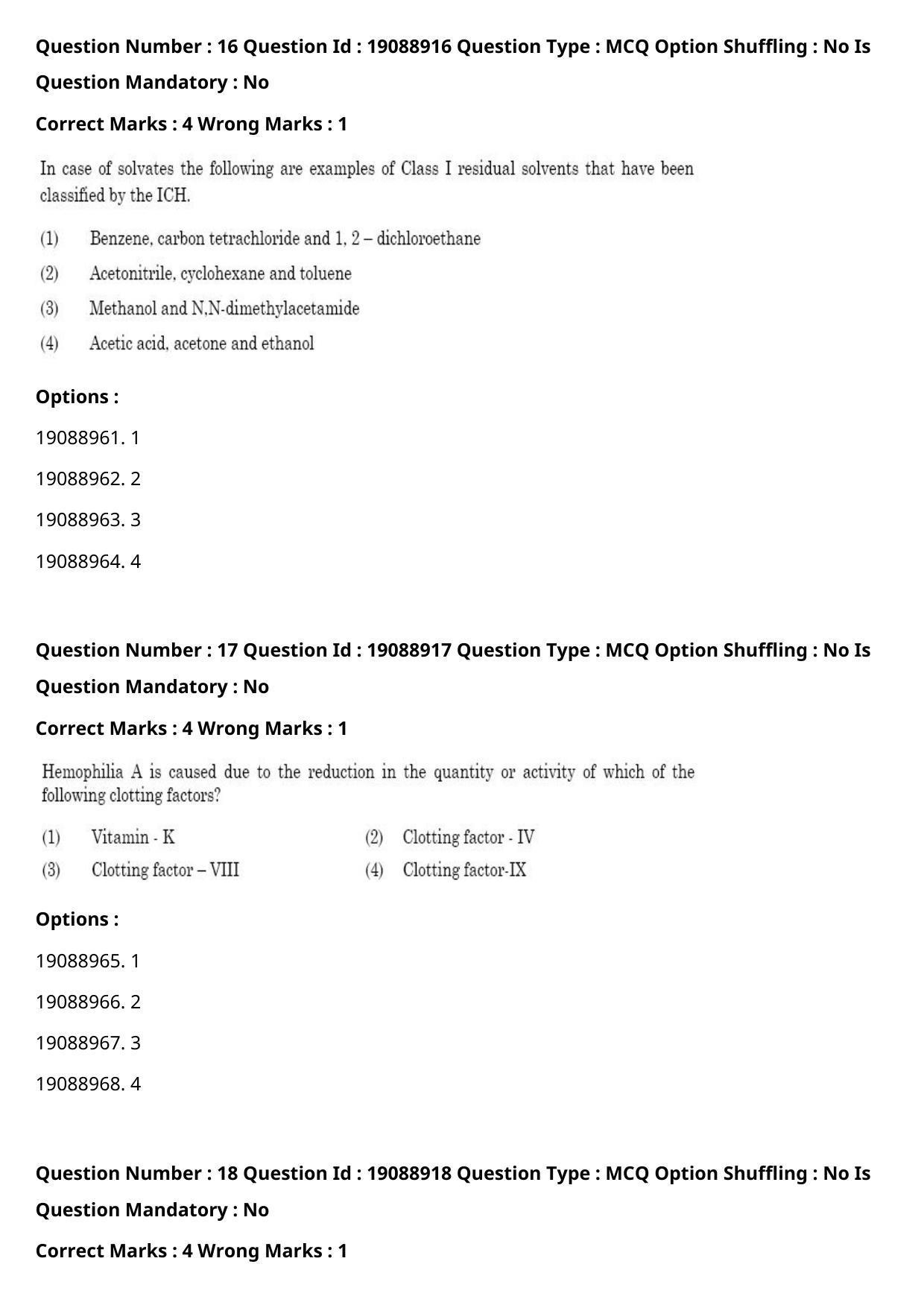 GPAT 2021 27th Feb 2021 Shift 2 Set 1 Question Papers - Page 10