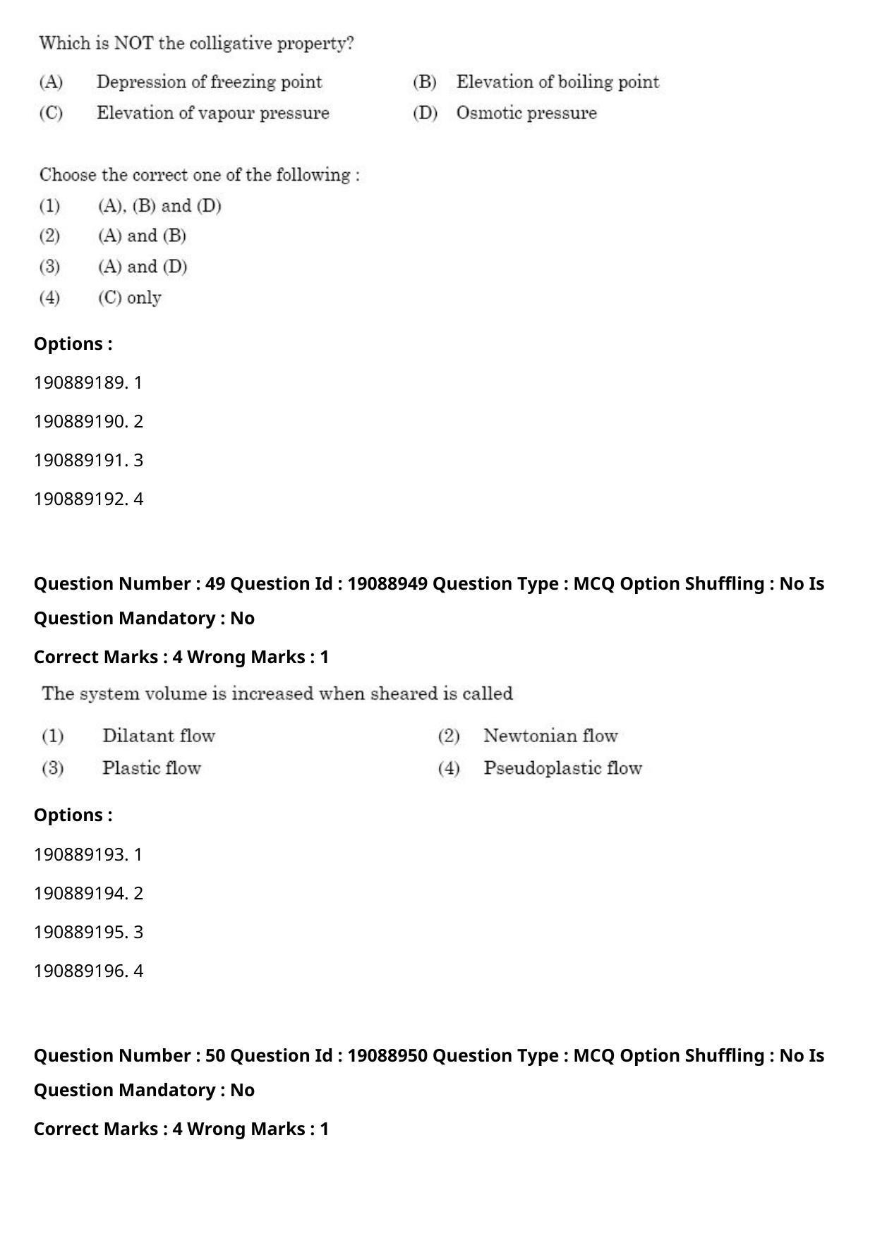 GPAT 2021 27th Feb 2021 Shift 2 Set 1 Question Papers - Page 27