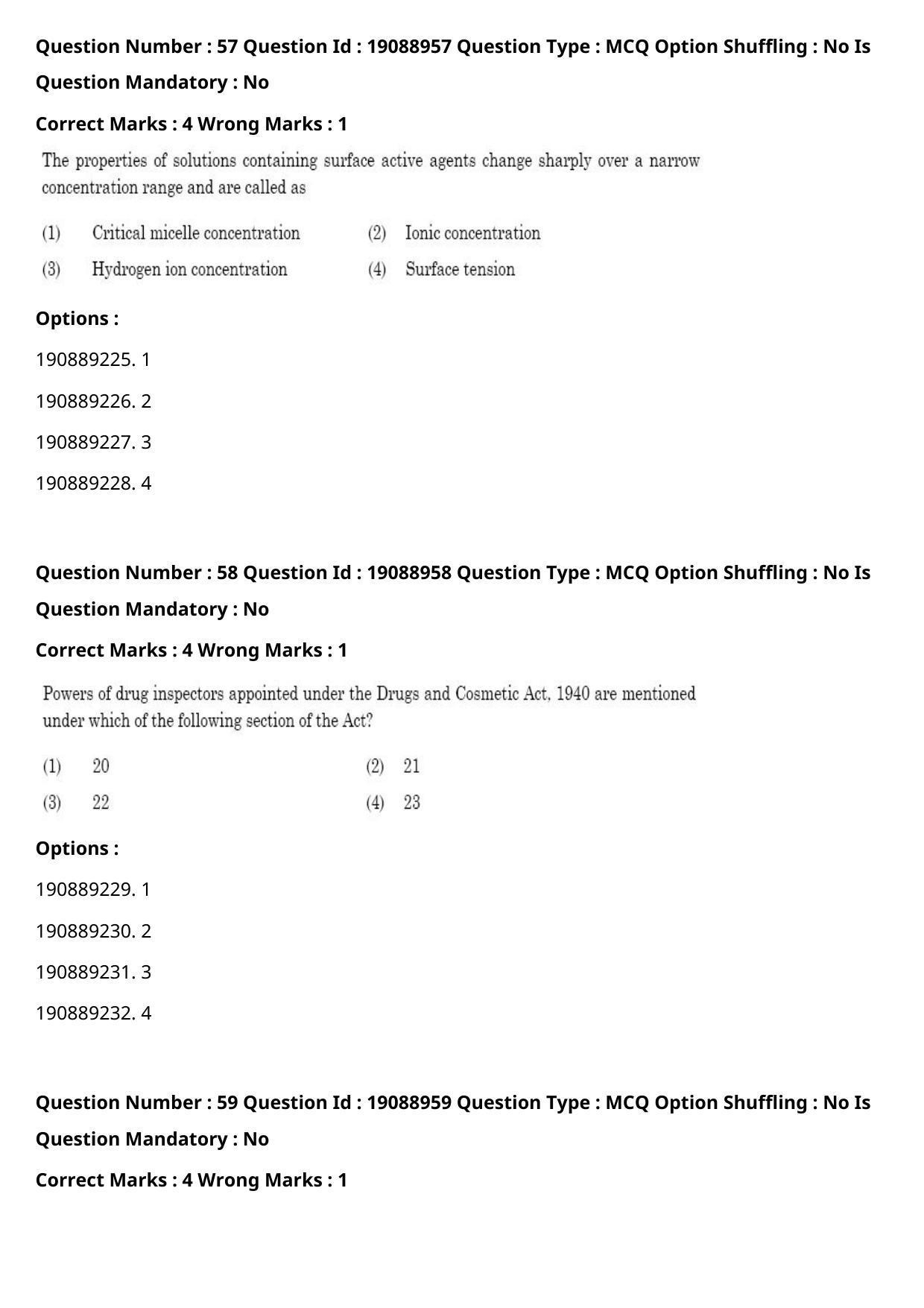 GPAT 2021 27th Feb 2021 Shift 2 Set 1 Question Papers - Page 31