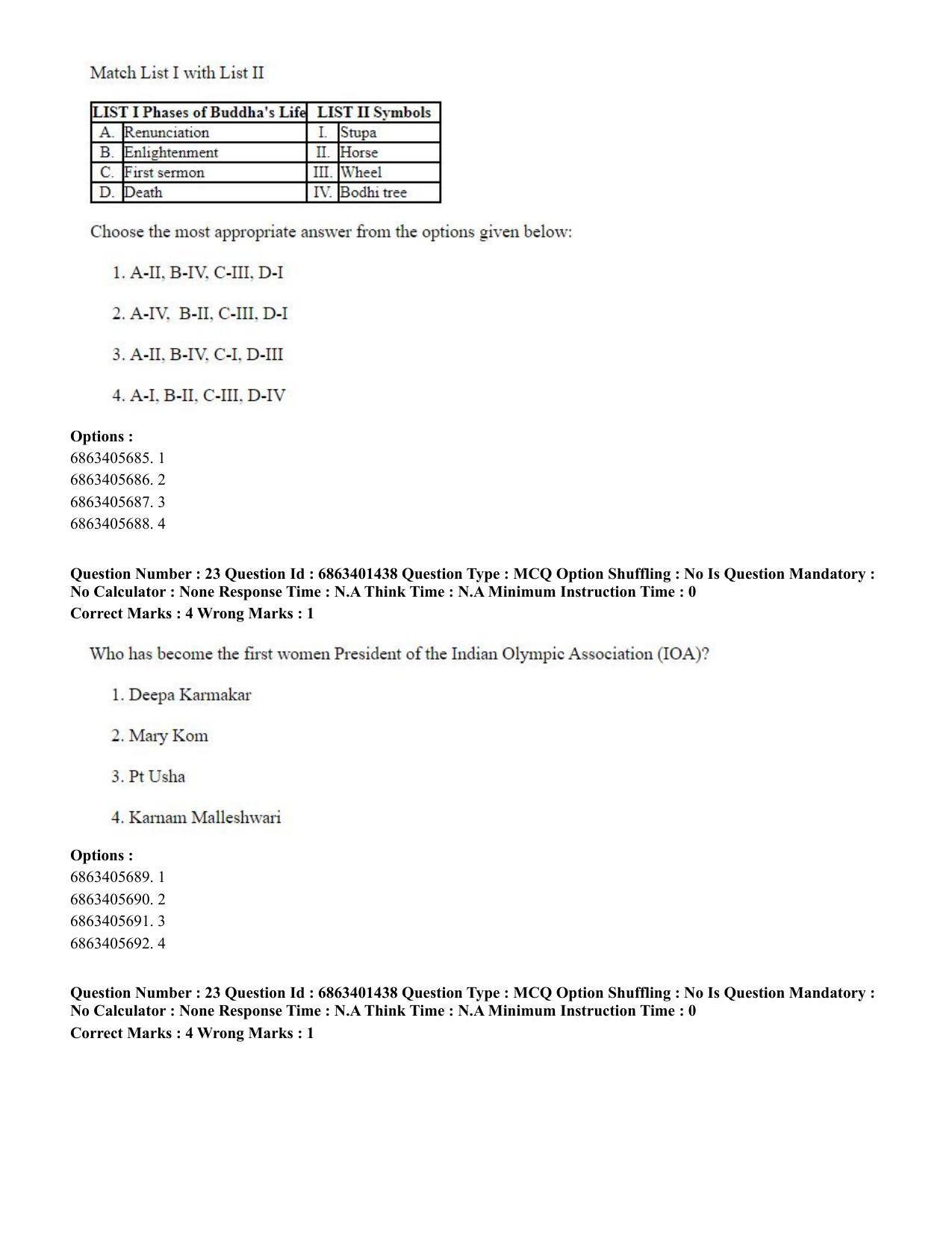 CUET PG 2023: MTQP11 – Water Engineering and Management (Eng.) - Shift 2 (5-06-2023) Question Paper - Page 25