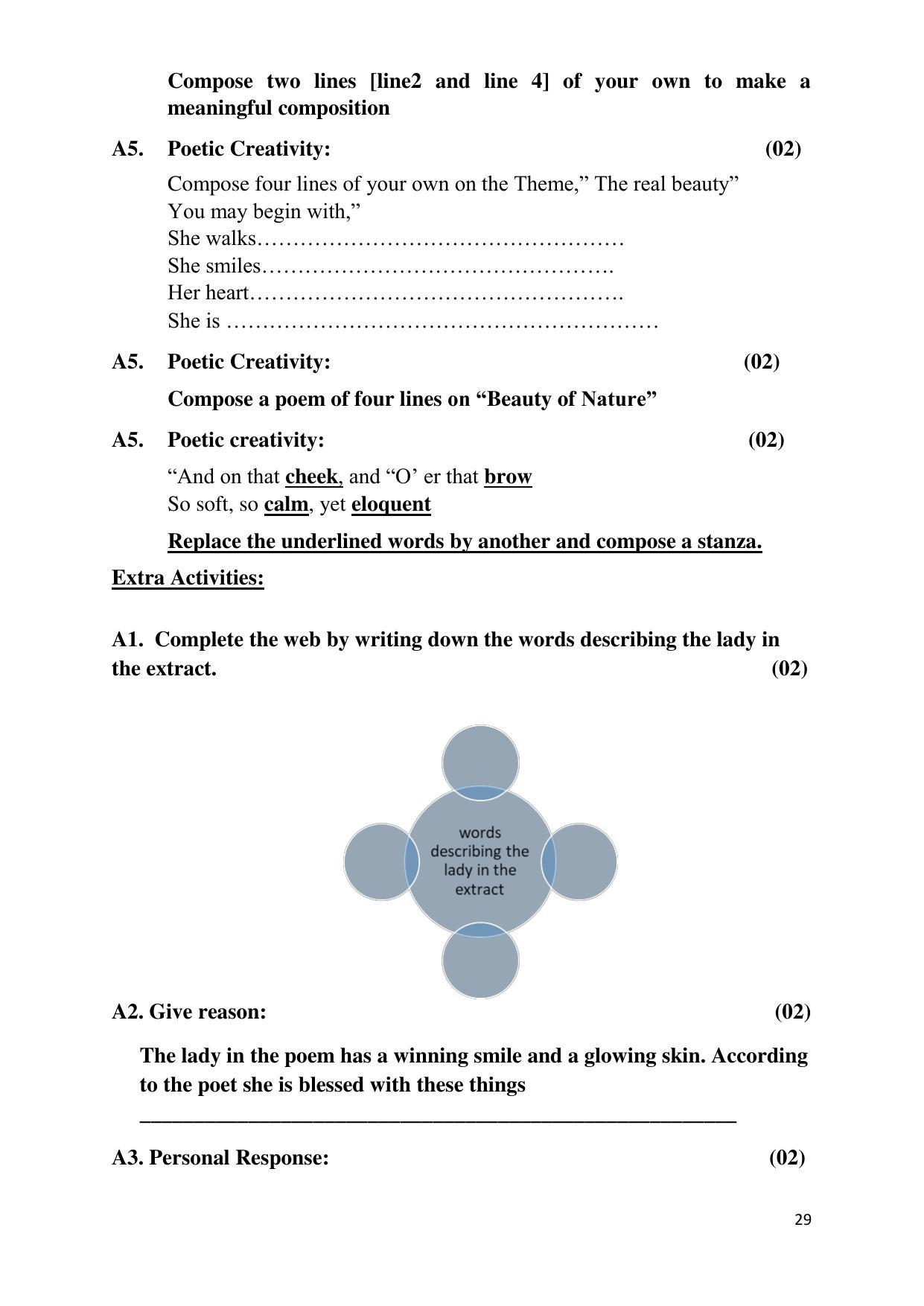 Maharashtra Board Class 12 English - First Language (Medium ENGLISH) 2023 Question Bank - Page 29