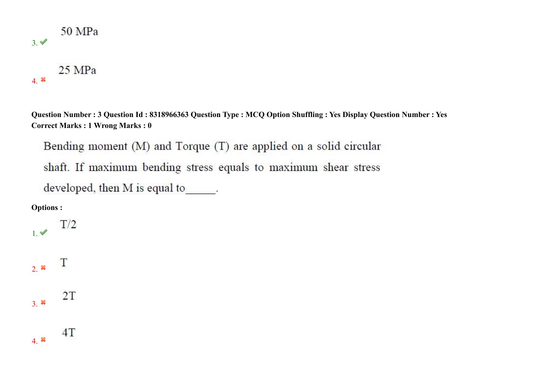 AP PGCET 2025 Civil Engineering Paper with Answer Key - Page 4