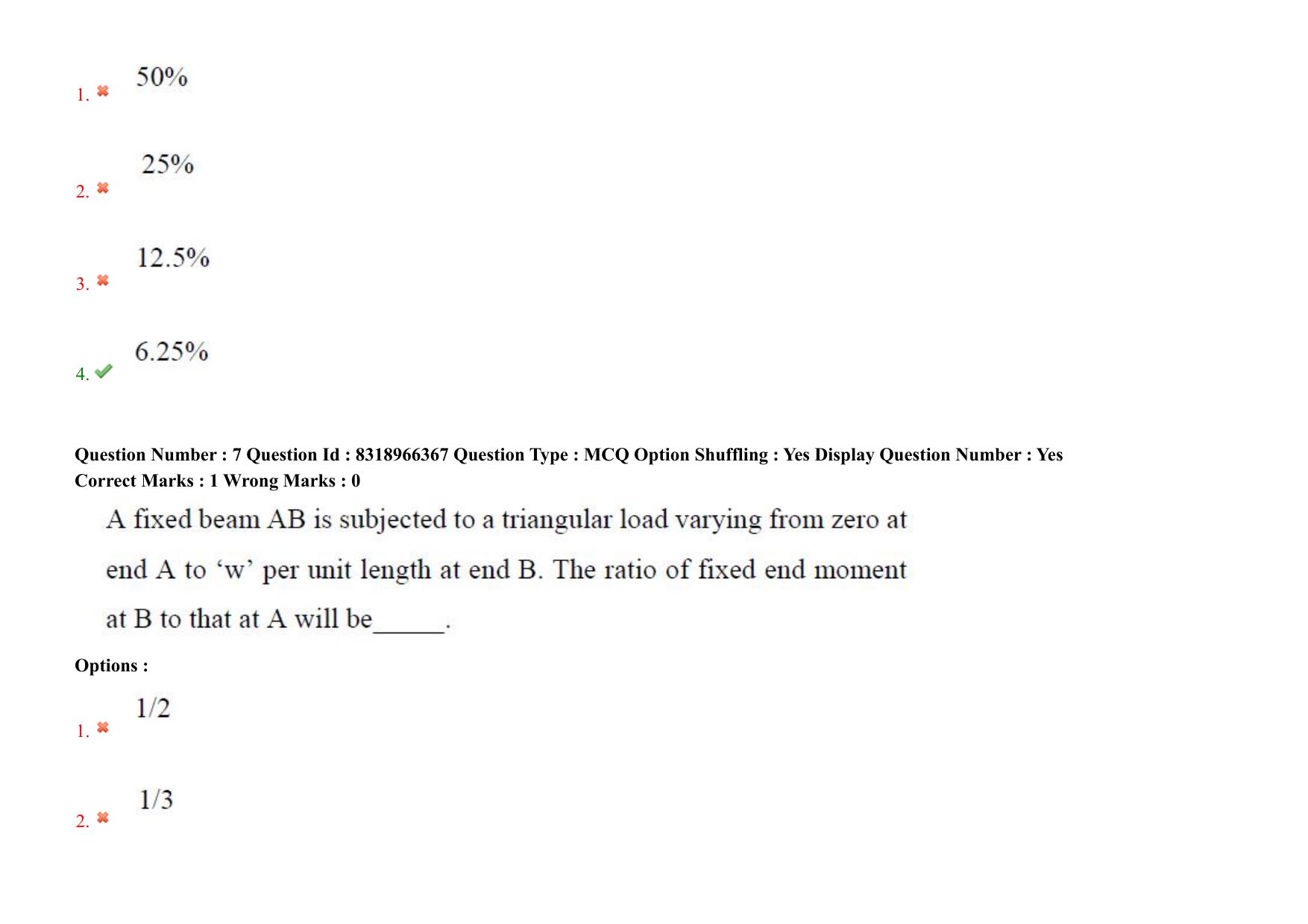 AP PGCET 2025 Civil Engineering Paper with Answer Key - Page 7