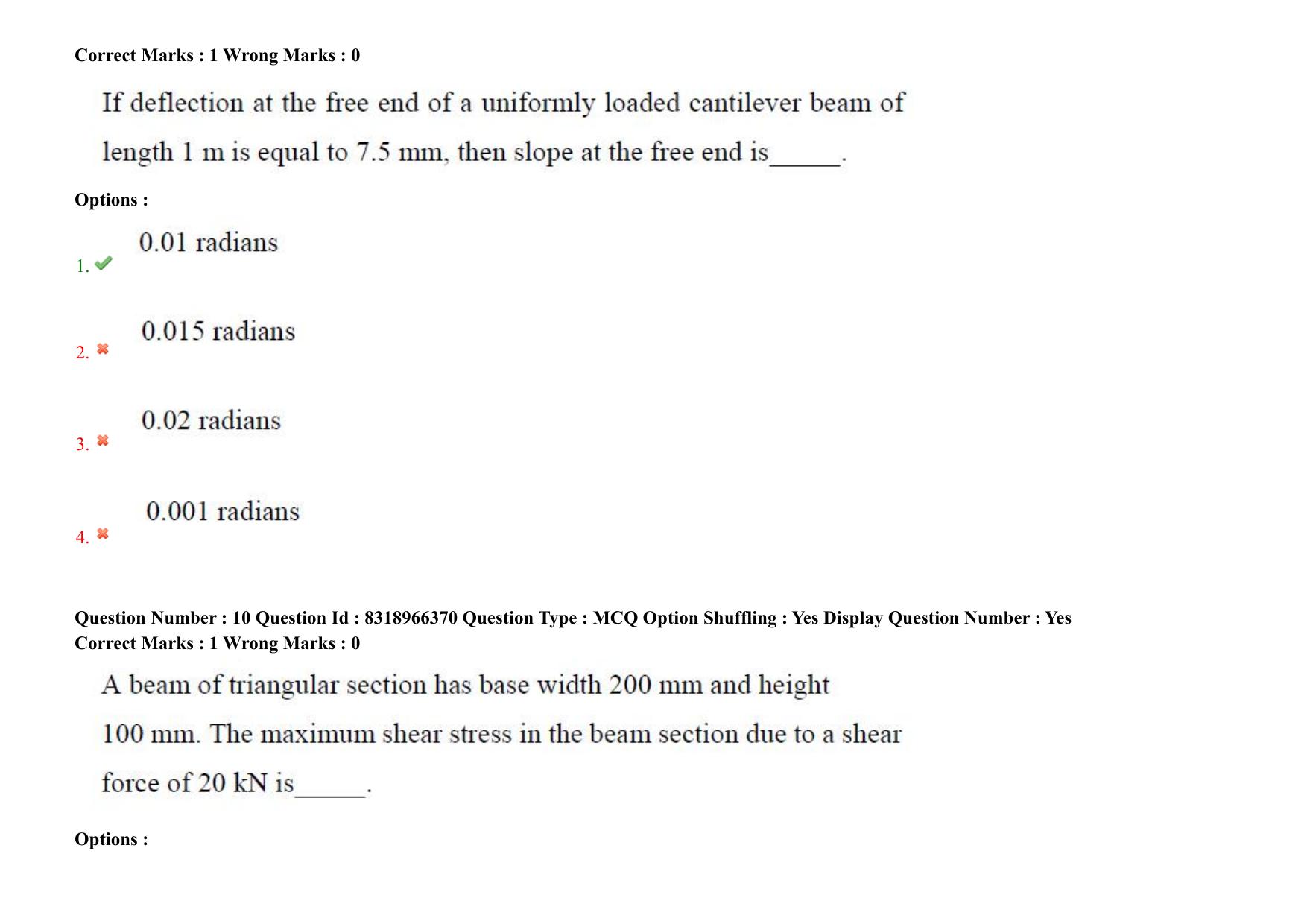 AP PGCET 2025 Civil Engineering Paper with Answer Key - Page 9