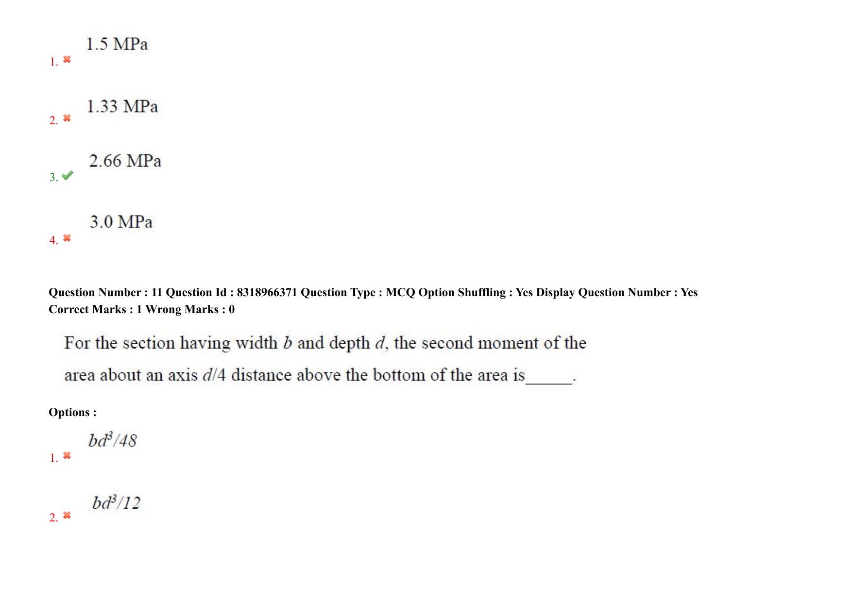 AP PGCET 2025 Civil Engineering Paper with Answer Key - Page 10