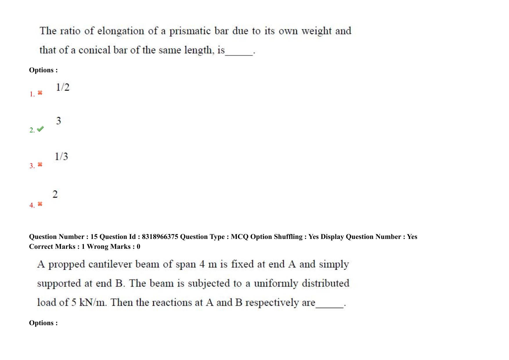 AP PGCET 2025 Civil Engineering Paper with Answer Key - Page 13