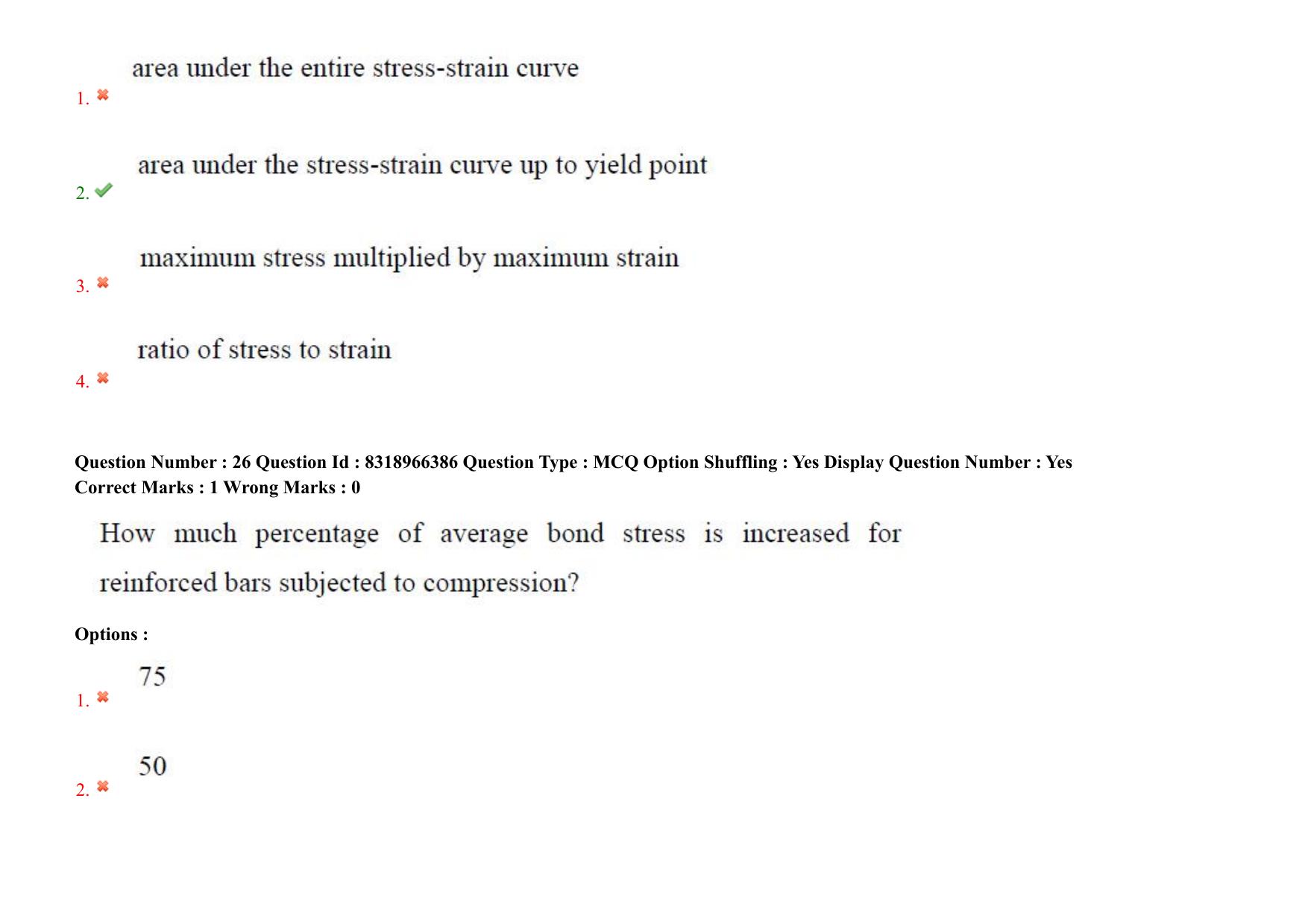 AP PGCET 2025 Civil Engineering Paper with Answer Key - Page 22