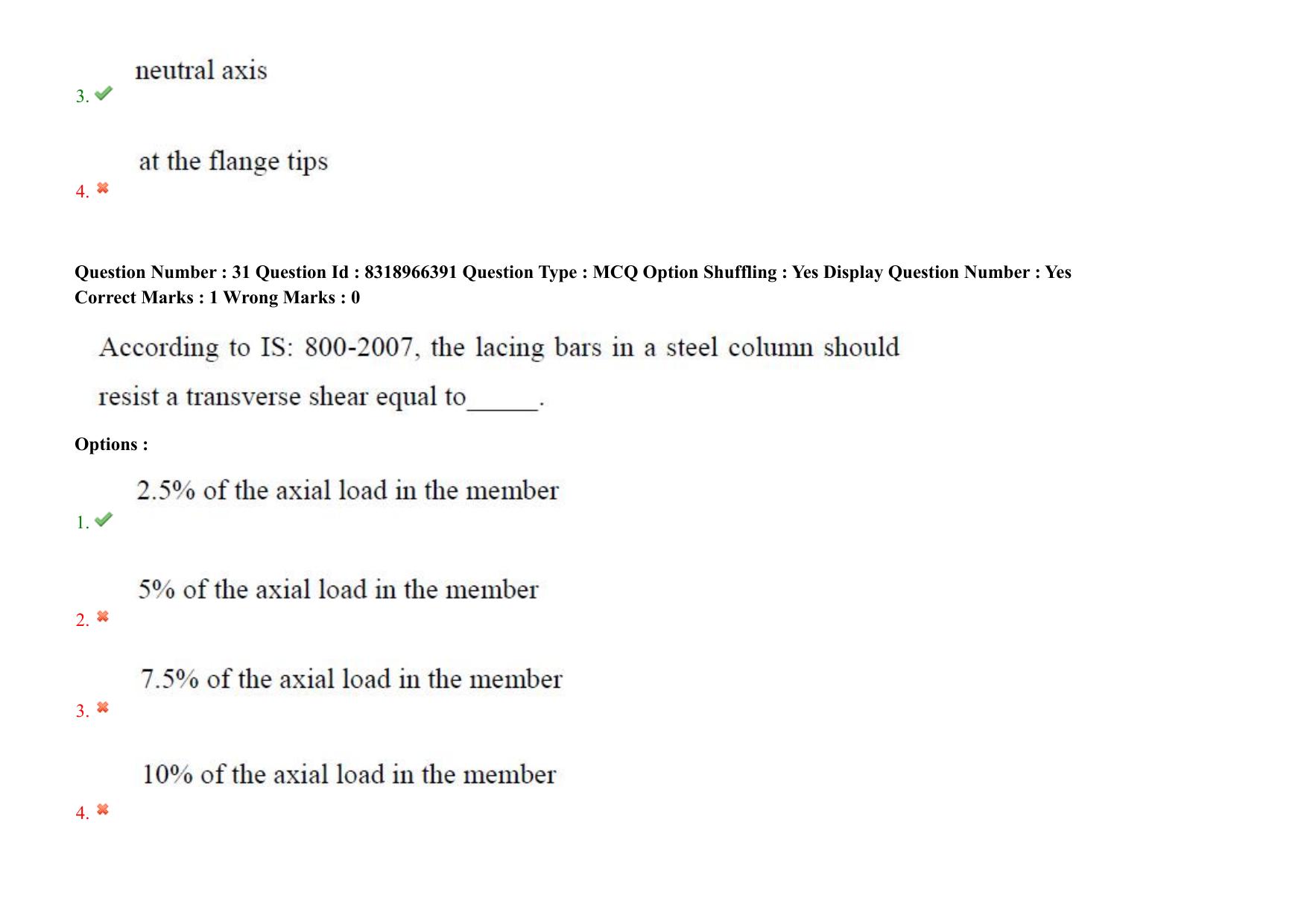 AP PGCET 2025 Civil Engineering Paper with Answer Key - Page 26