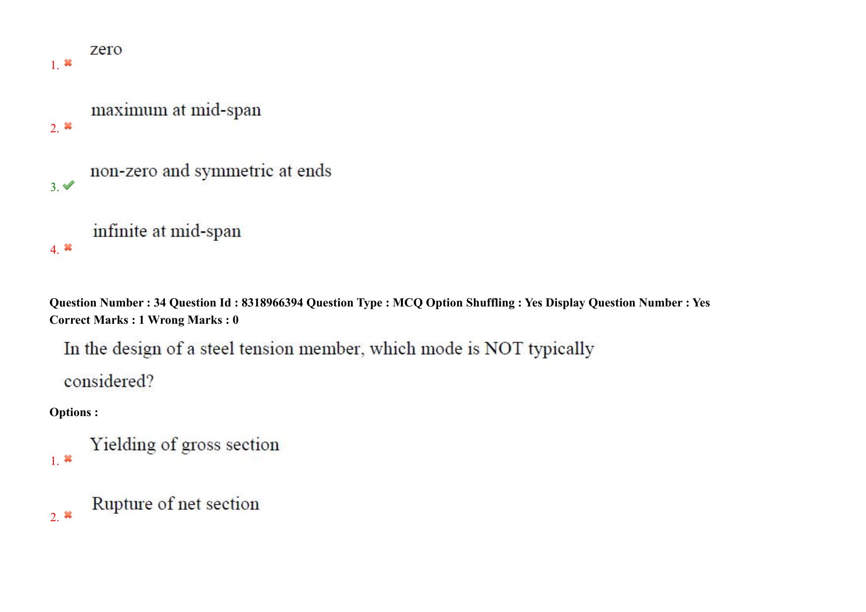 AP PGCET 2025 Civil Engineering Paper with Answer Key - Page 28