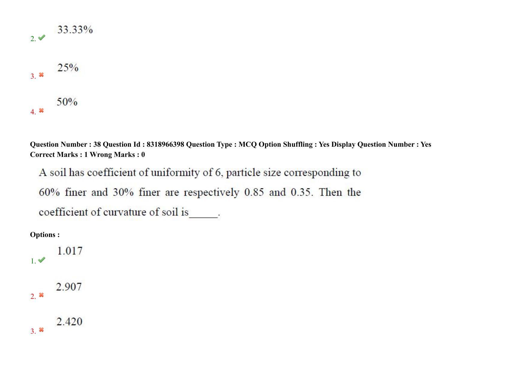 AP PGCET 2025 Civil Engineering Paper with Answer Key - Page 31