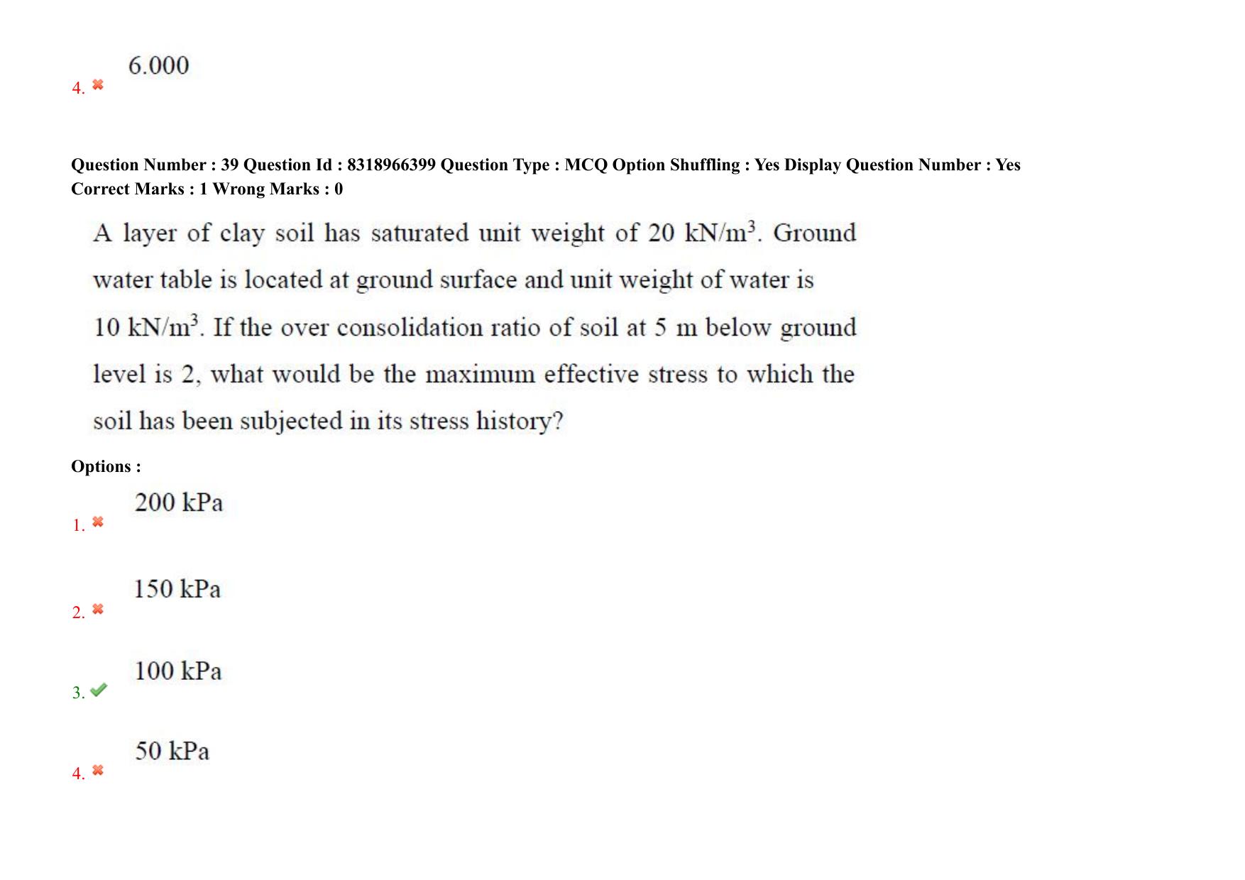 AP PGCET 2025 Civil Engineering Paper with Answer Key - Page 32