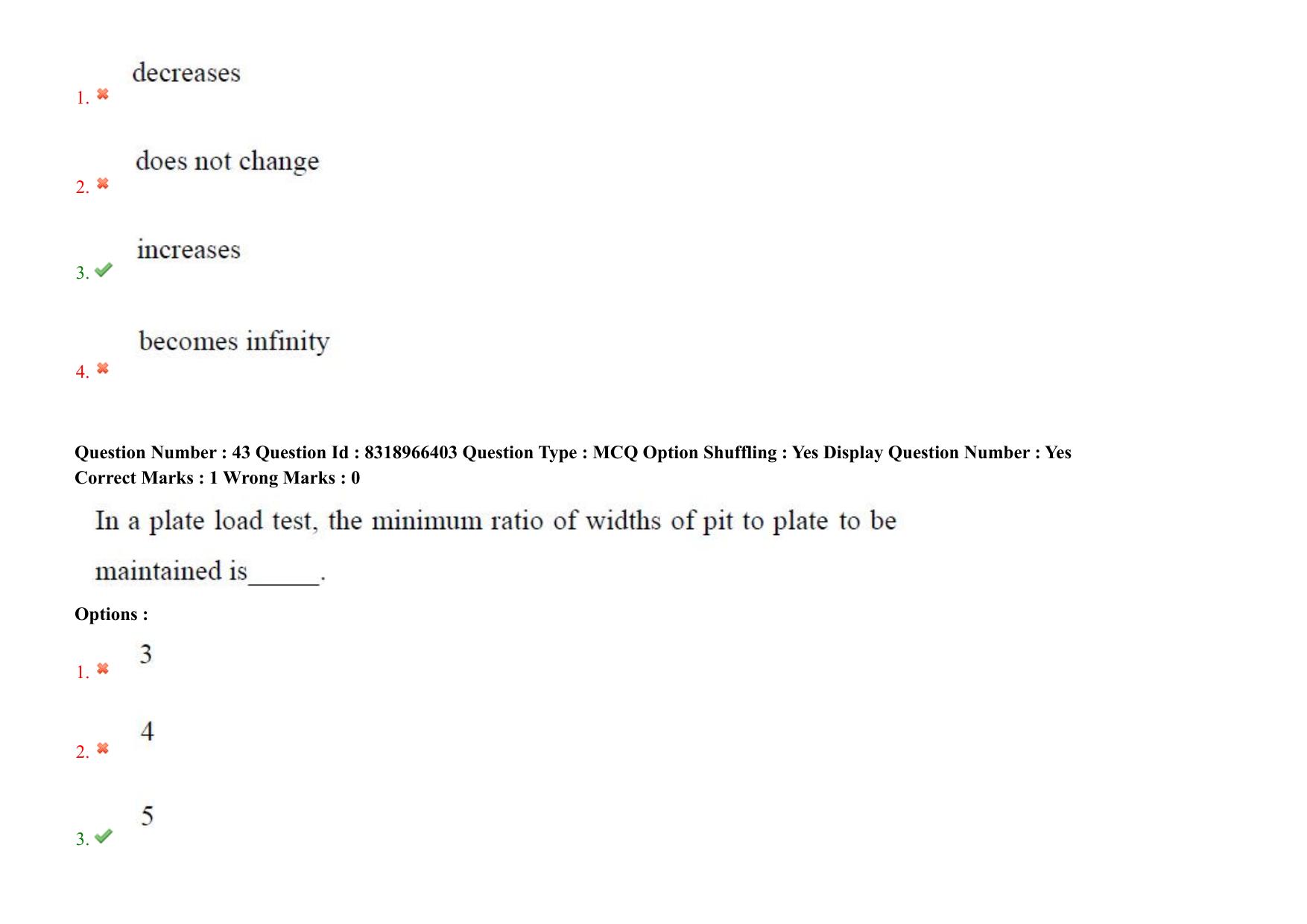 AP PGCET 2025 Civil Engineering Paper with Answer Key - Page 35