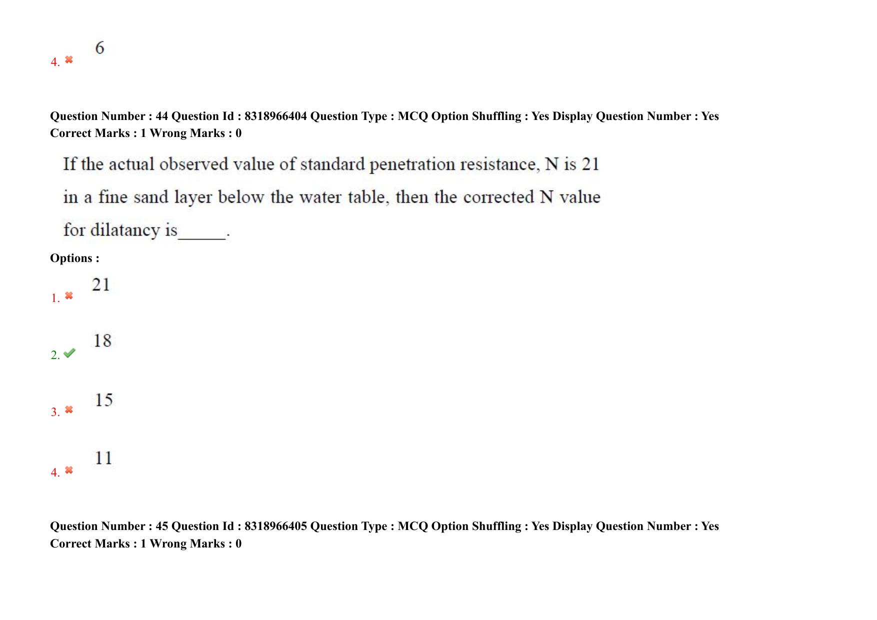 AP PGCET 2025 Civil Engineering Paper with Answer Key - Page 36