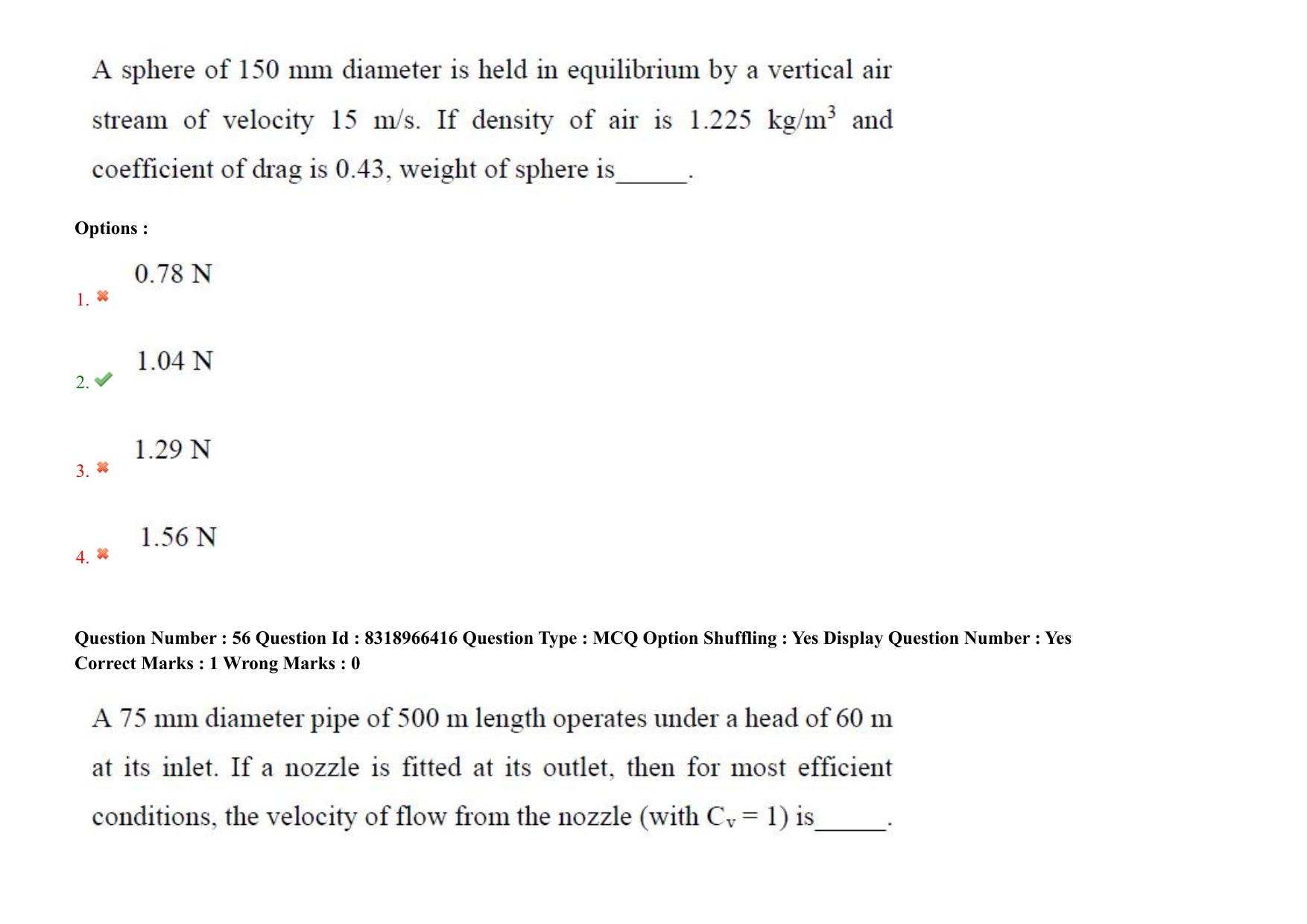 AP PGCET 2025 Civil Engineering Paper with Answer Key - Page 45