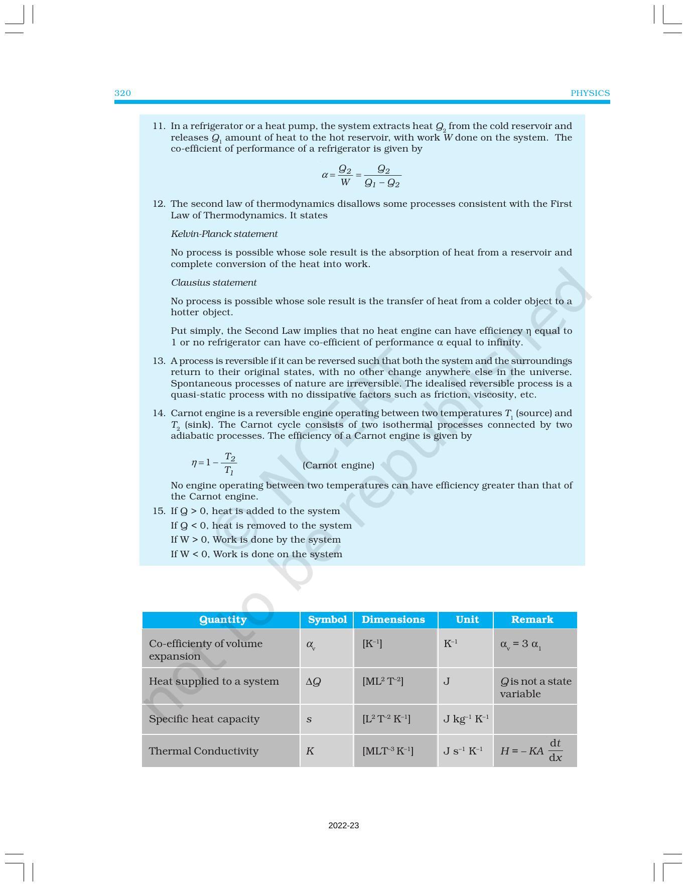 NCERT Book for Class 11 Physics Chapter 12 Thermodynamics - Page 18