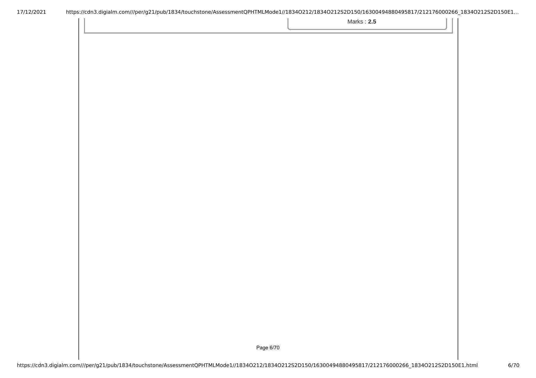 NEST Session II 2021 Question Paper - Page 6