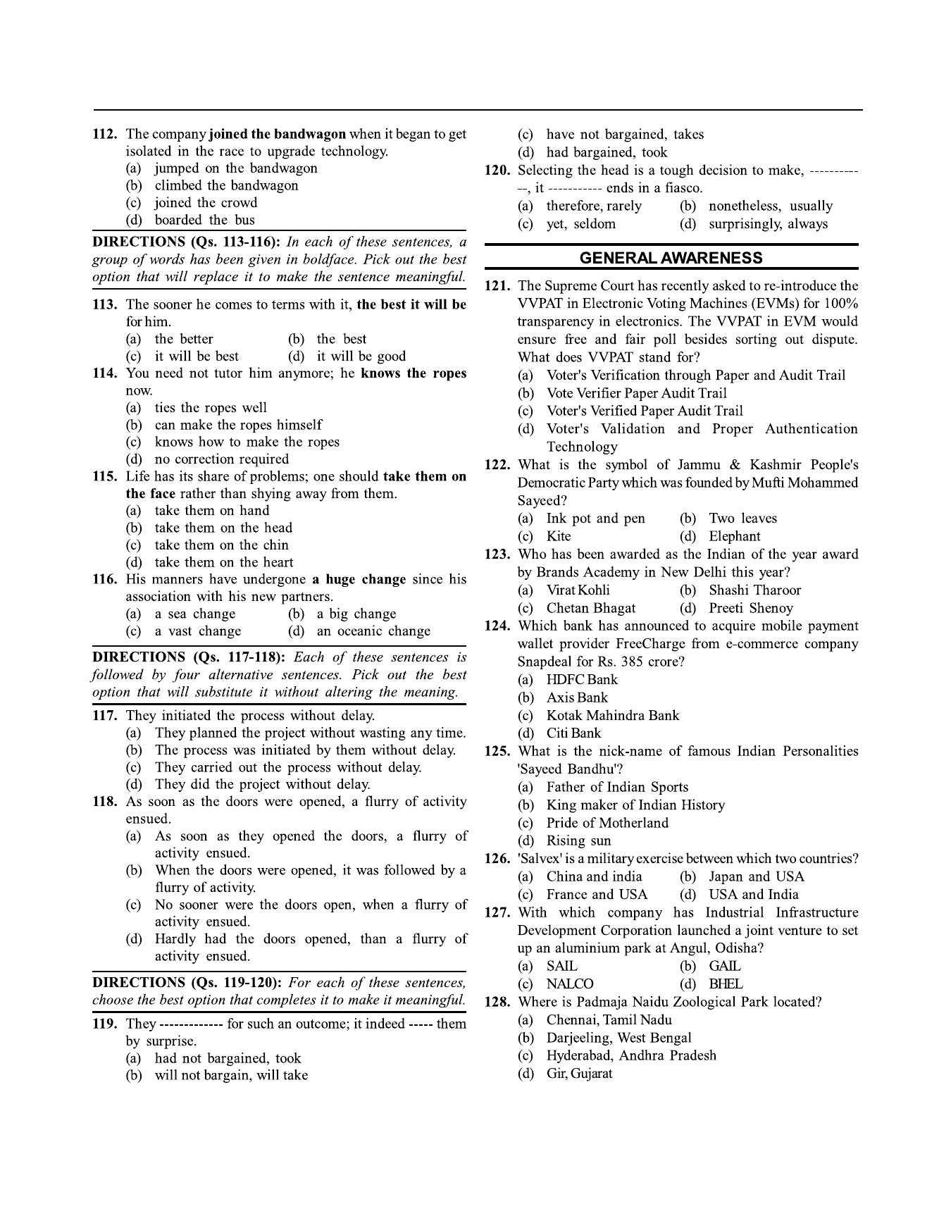 SNAP 2017 Question Paper with Solution - Page 10