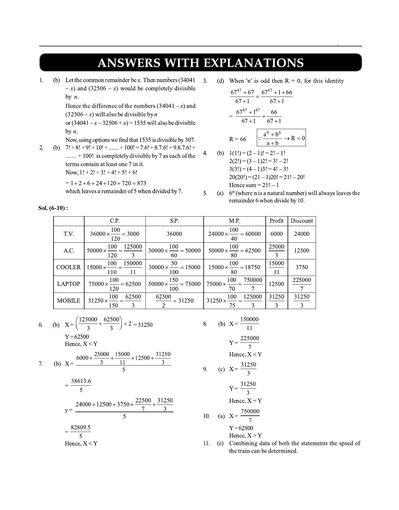 SNAP 2017 Question Paper with Solution - Page 12