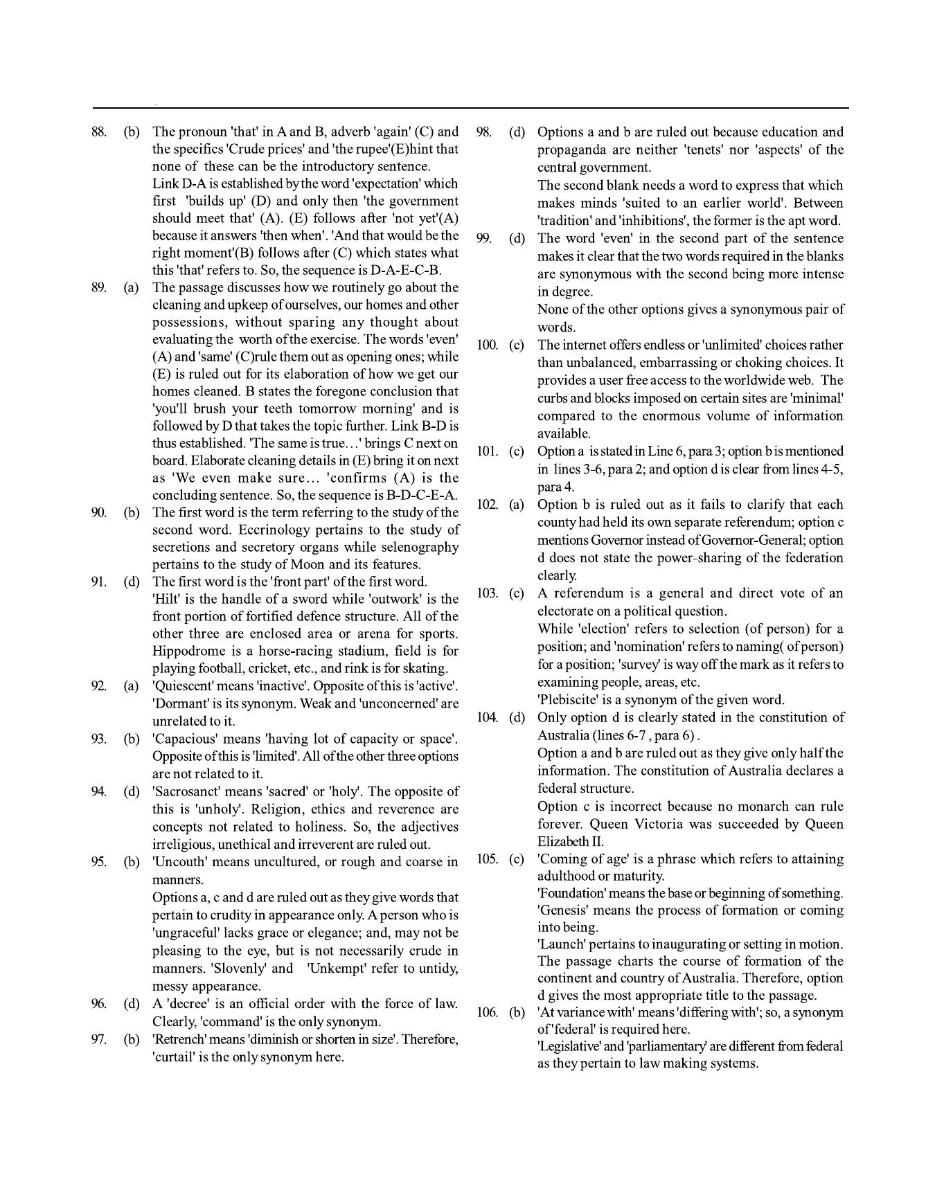 SNAP 2017 Question Paper with Solution - Page 19