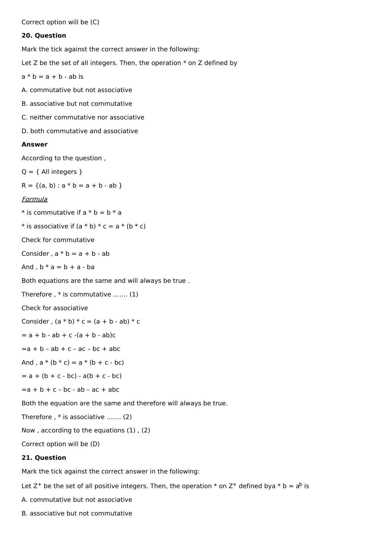 Chapter 1: Relation Solutions: RS Aggarwal Class 12 Solutions  - Page 32