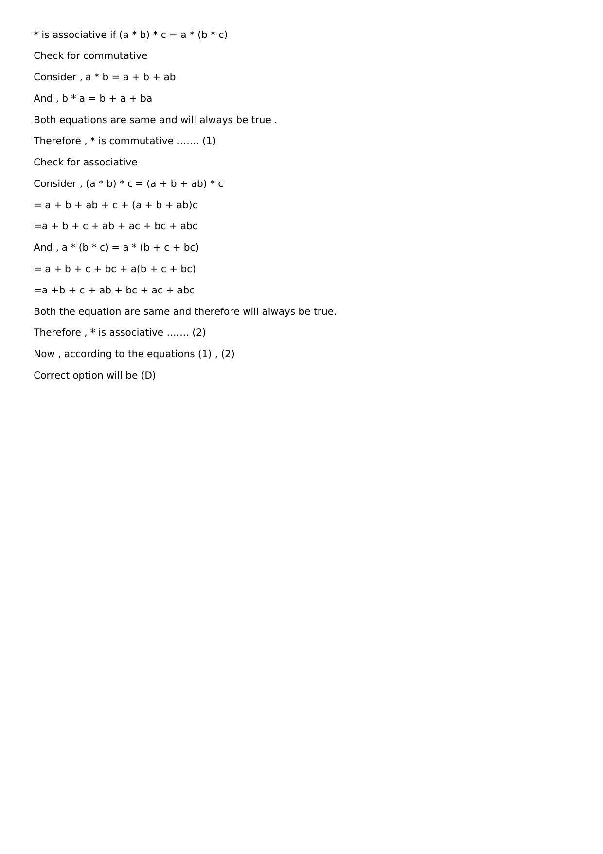 Chapter 1: Relation Solutions: RS Aggarwal Class 12 Solutions  - Page 34