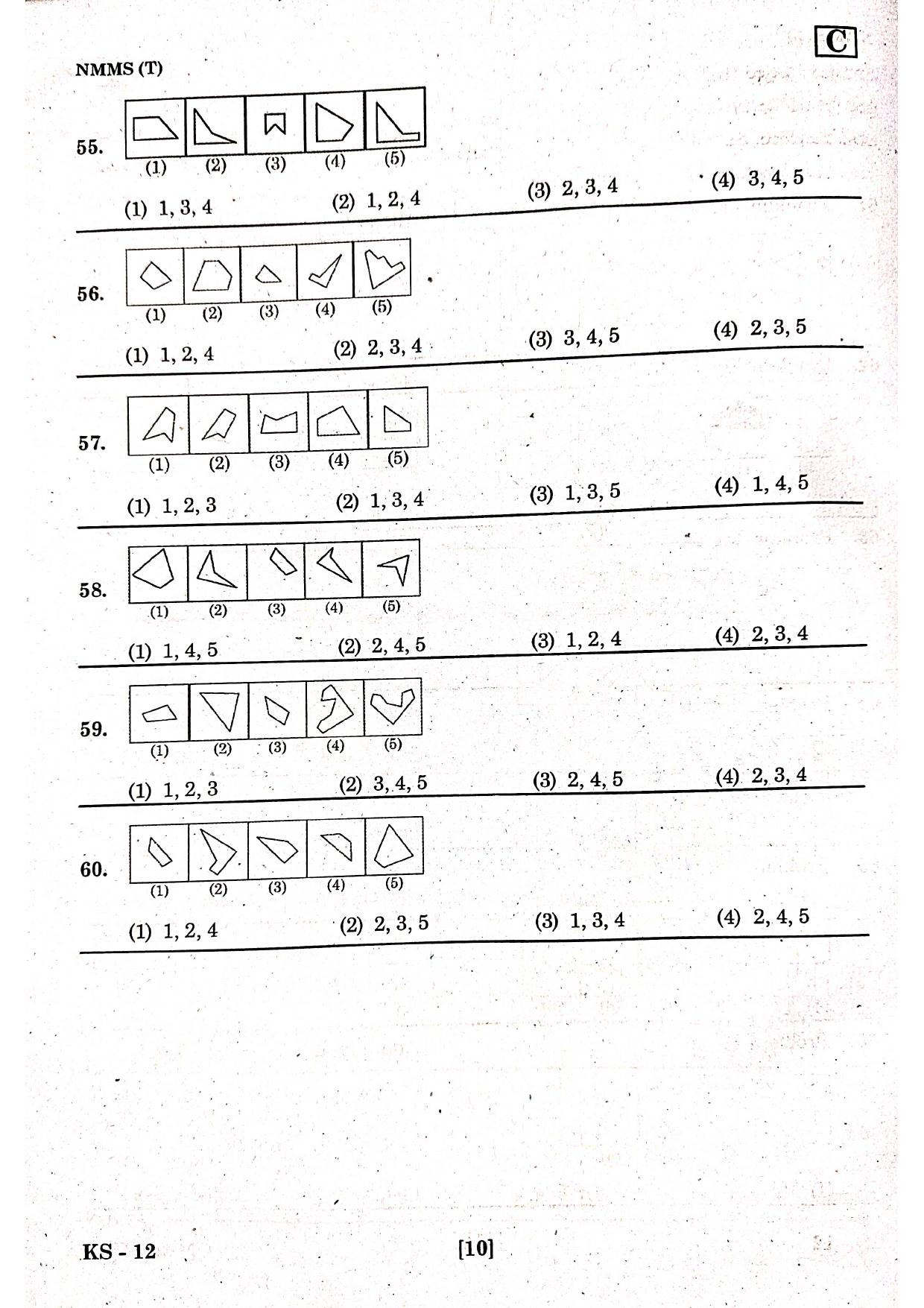 NMMS Feb 2021 - Booklet Code-C (Telugu Medium) - Page 8