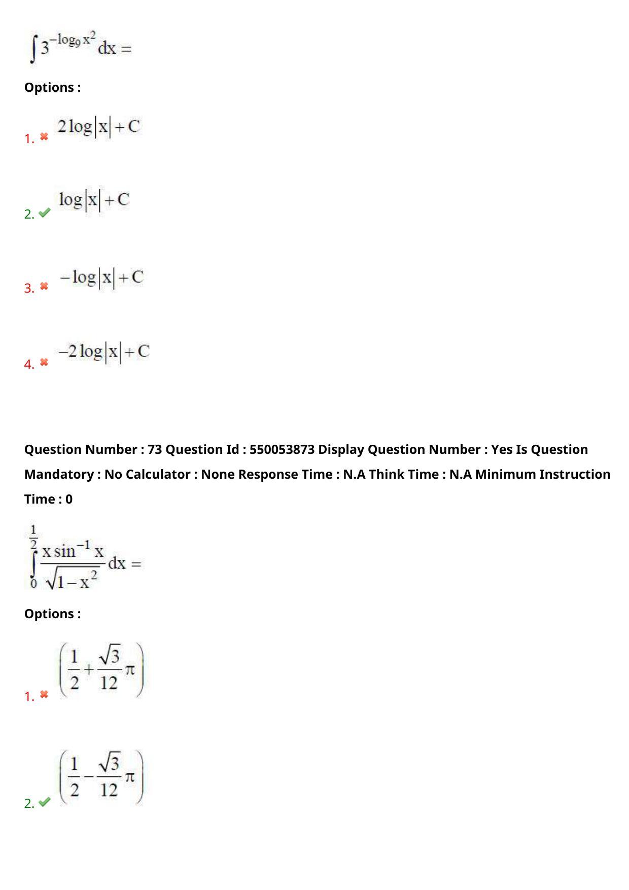 AP EAPCET 2023 - 16 May 2023 Forenoon - Master Engineering Question Paper With Preliminary Keys Shift 1 - Page 59